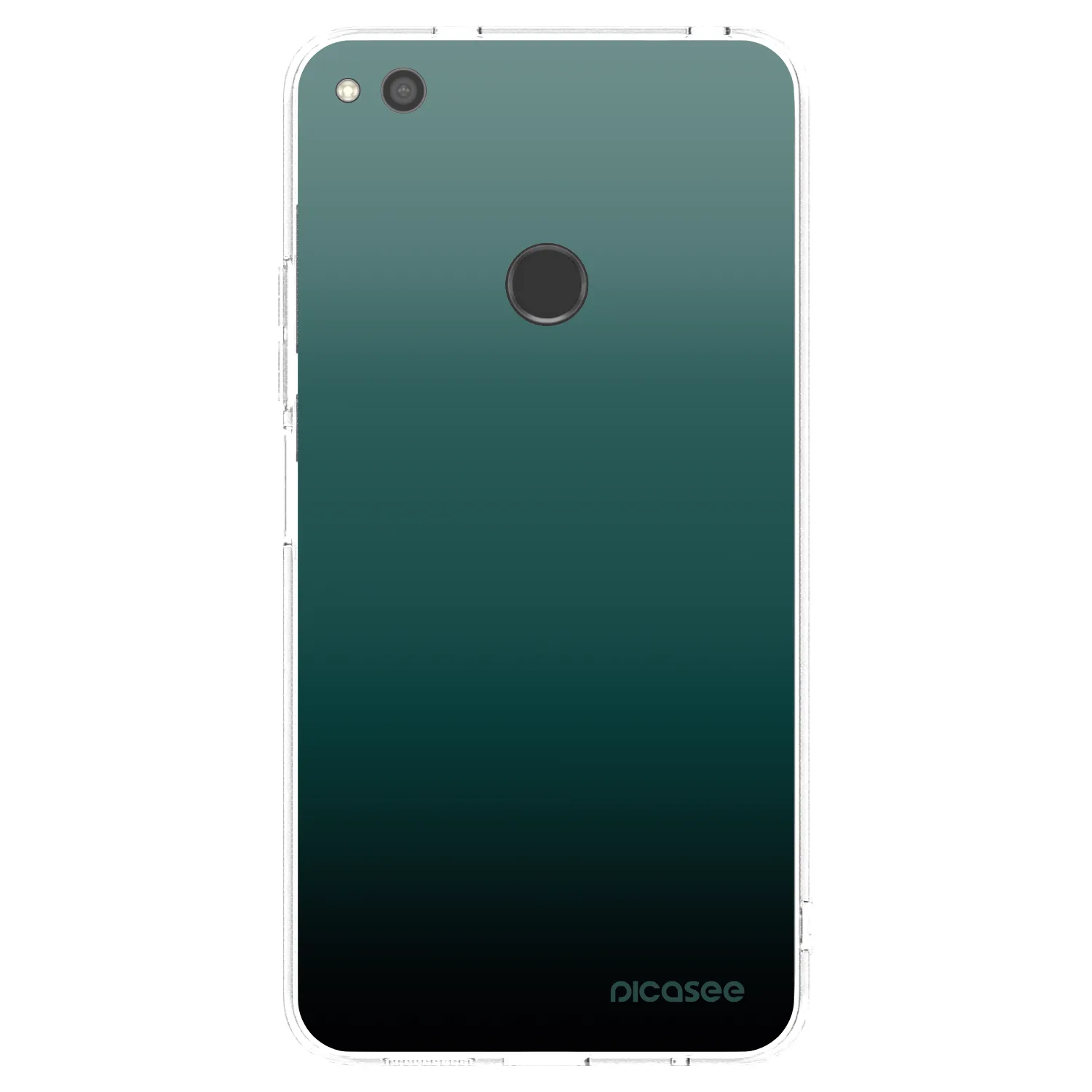 Picasee átlátszó szilikon tok az alábbi mobiltelefonokra Huawei P9 Lite 2017 - Verdant Fade