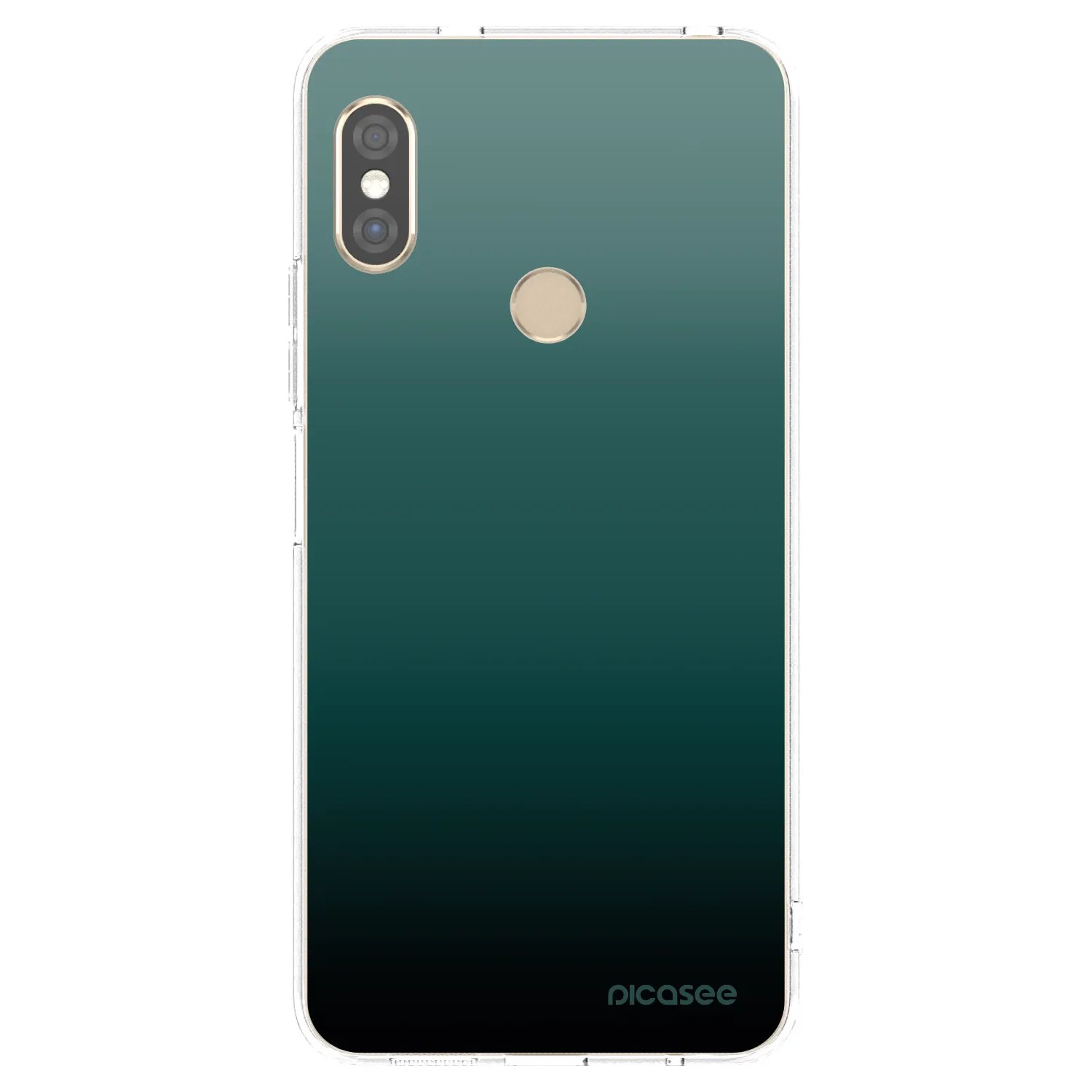 Picasee átlátszó szilikon tok az alábbi mobiltelefonokra Xiaomi Redmi Note 5 Global - Verdant Fade