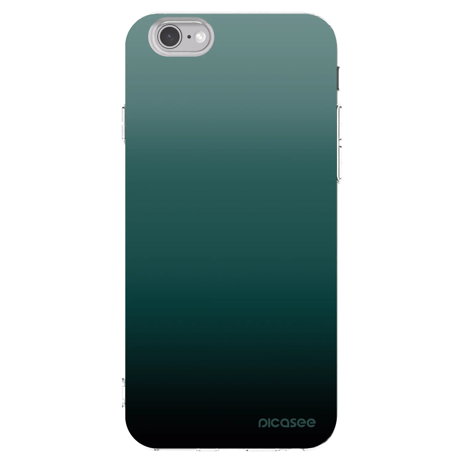 Picasee átlátszó szilikon tok az alábbi mobiltelefonokra Apple iPhone 6/6S - Verdant Fade