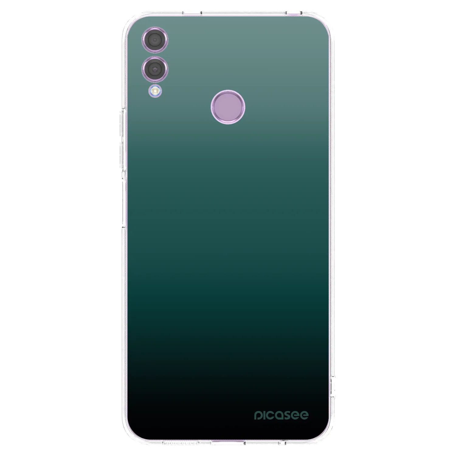 Picasee átlátszó szilikon tok az alábbi mobiltelefonokra Honor 8X - Verdant Fade