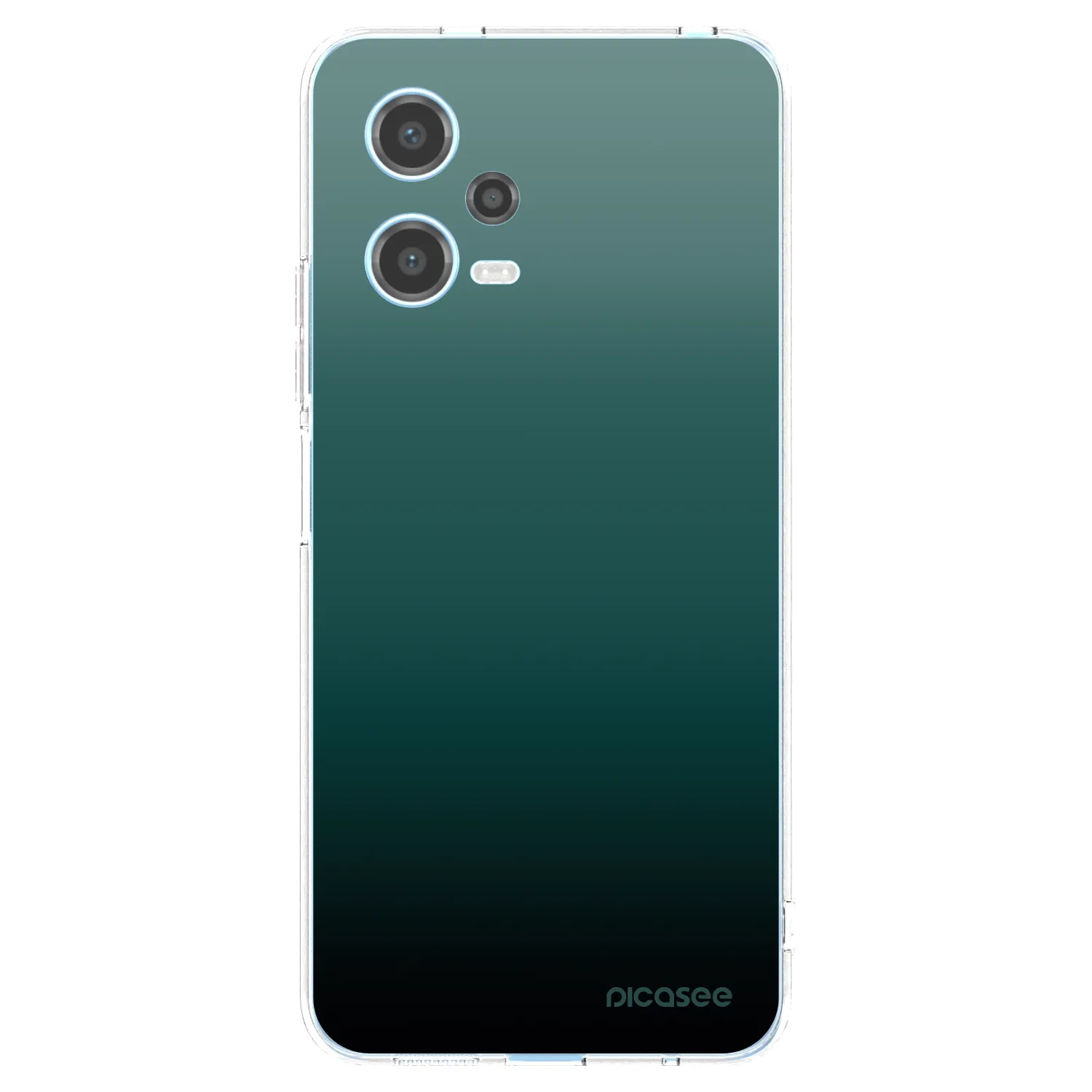 Picasee átlátszó szilikon tok az alábbi mobiltelefonokra Xiaomi Redmi Note 12 5G - Verdant Fade