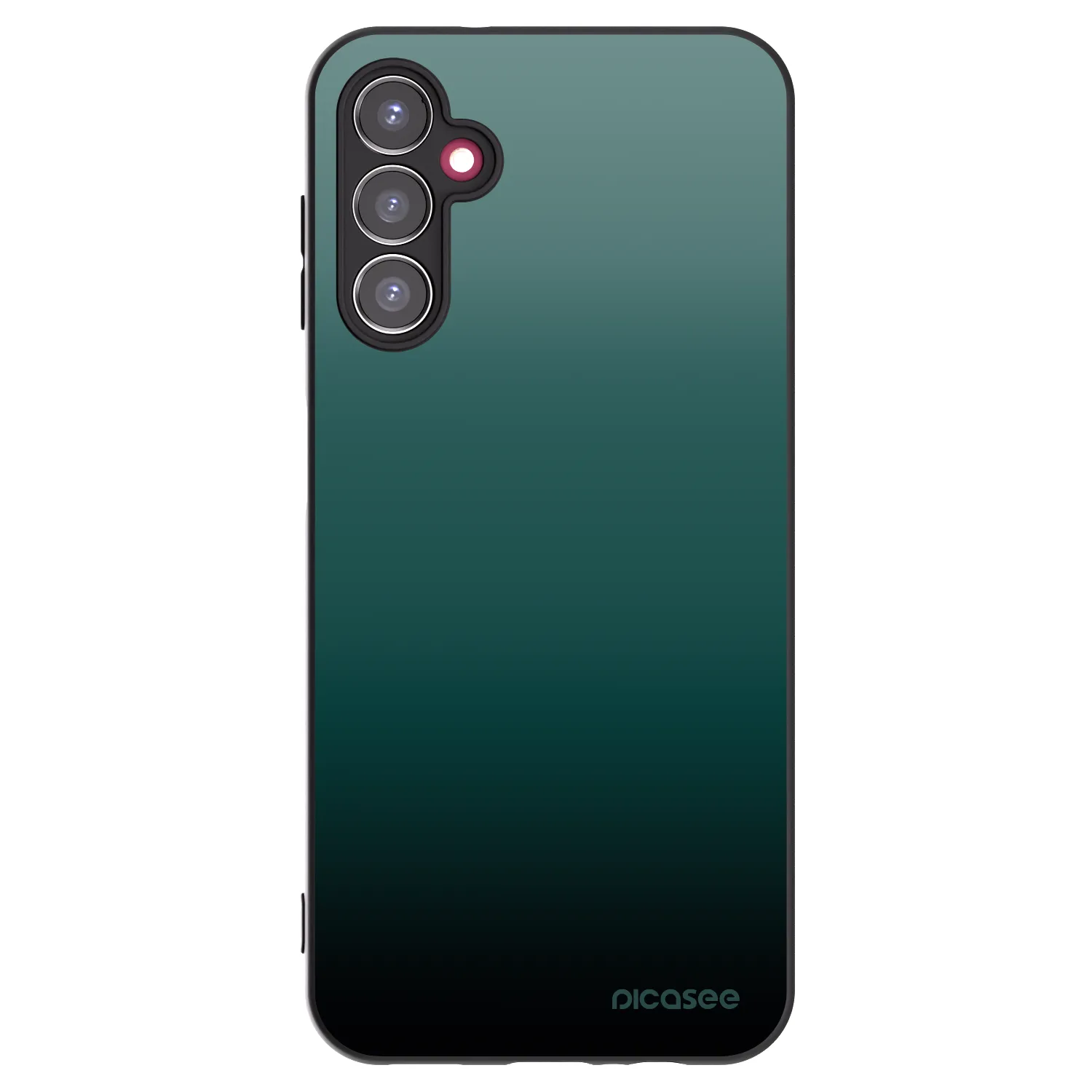 Picasee fekete szilikon tok az alábbi mobiltelefonokra Samsung Galaxy A14 5G A146P - Verdant Fade