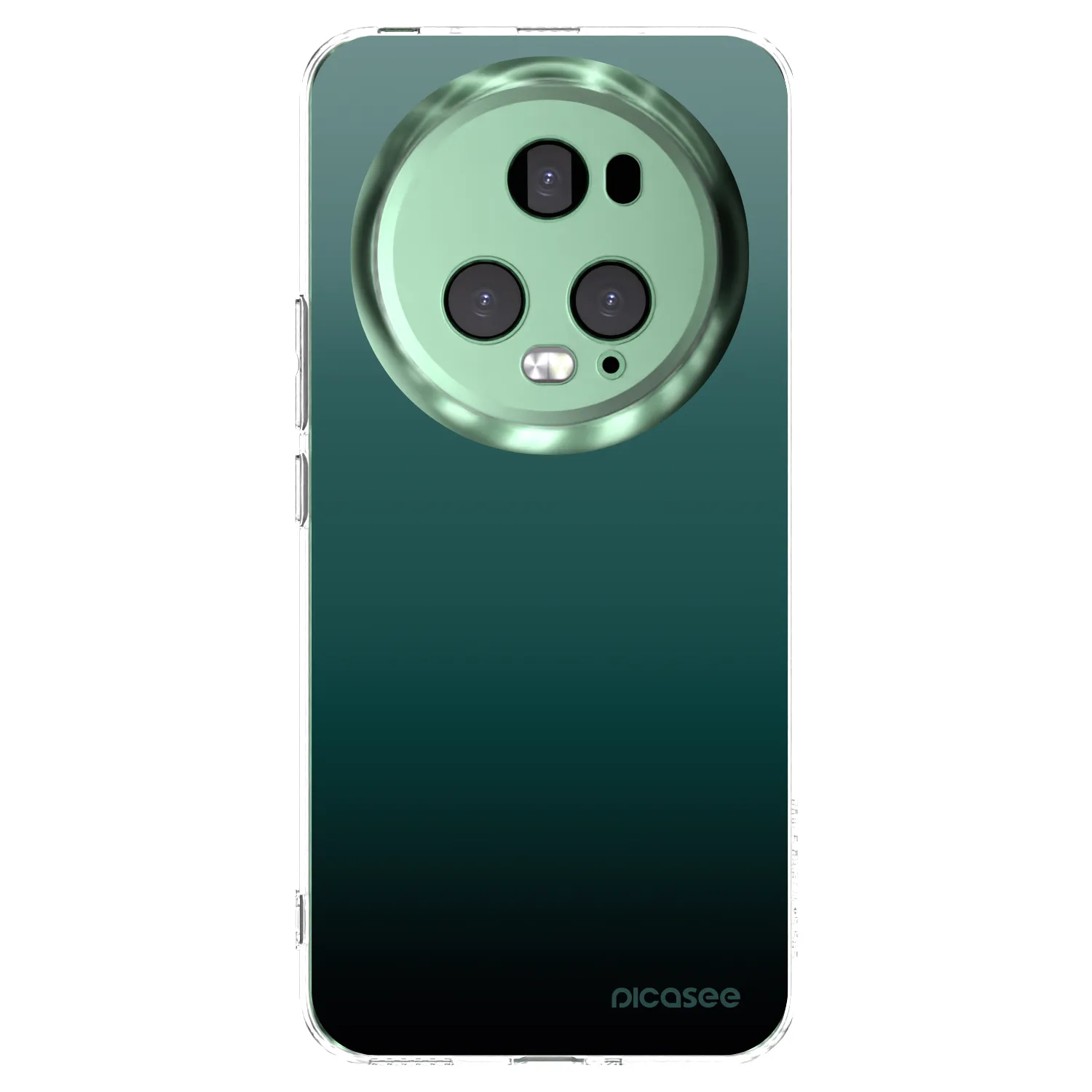 Picasee átlátszó szilikon tok az alábbi mobiltelefonokra Honor Magic5 Pro - Verdant Fade