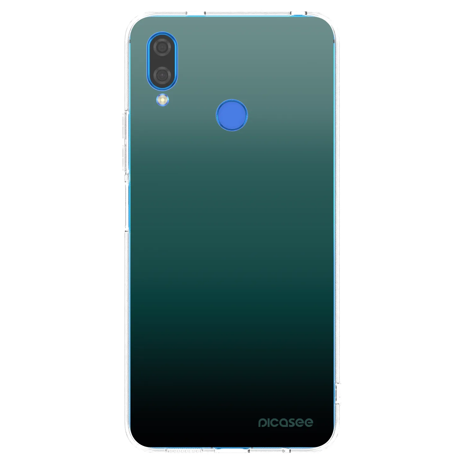 Picasee átlátszó szilikon tok az alábbi mobiltelefonokra Huawei Nova 3i - Verdant Fade