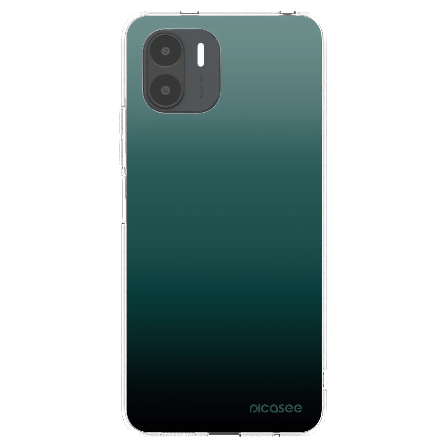 Picasee átlátszó szilikon tok az alábbi mobiltelefonokra Xiaomi Redmi A2 - Verdant Fade