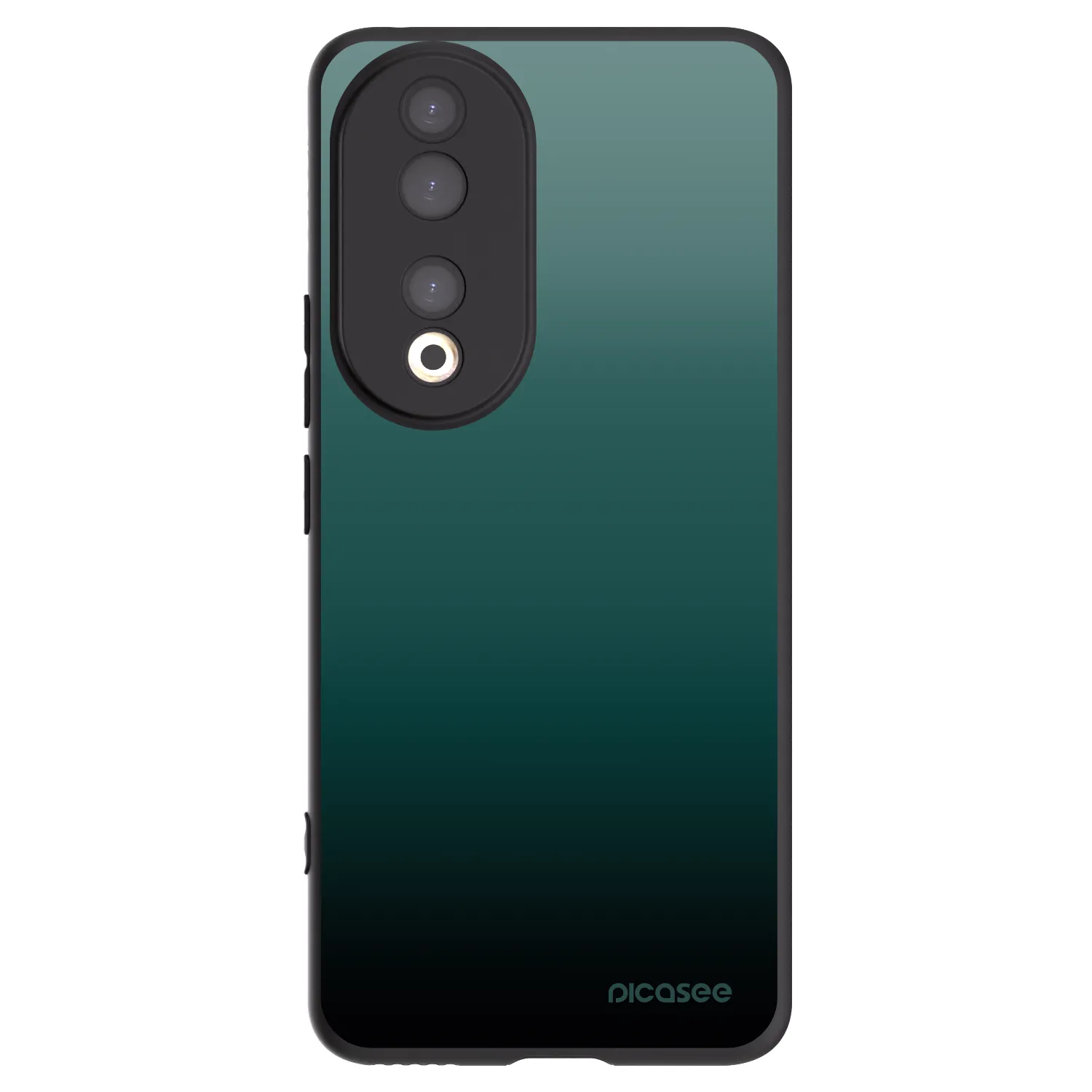 Picasee fekete szilikon tok az alábbi mobiltelefonokra Honor 90 5G - Verdant Fade