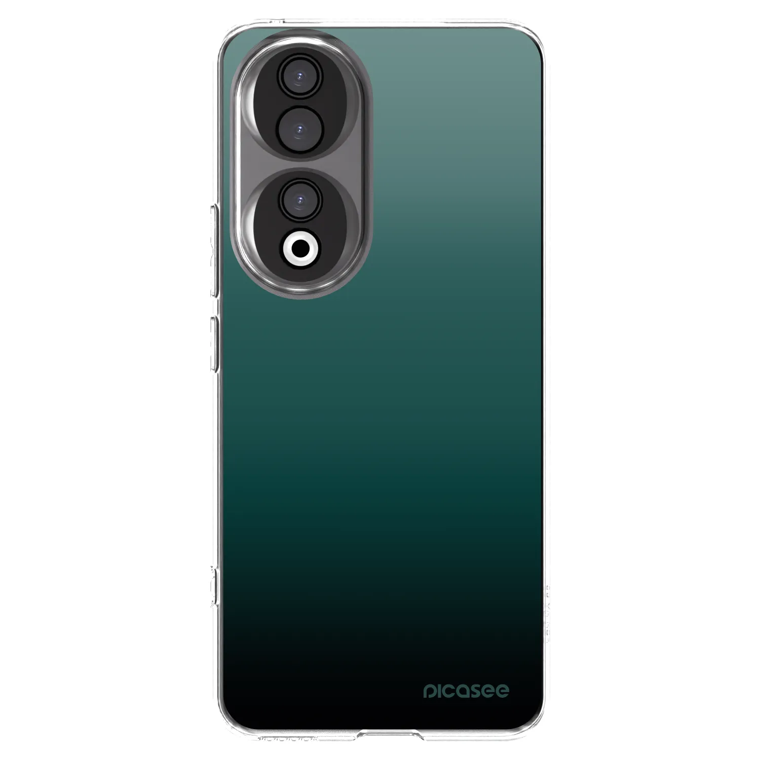 Picasee átlátszó szilikon tok az alábbi mobiltelefonokra Honor 90 5G - Verdant Fade