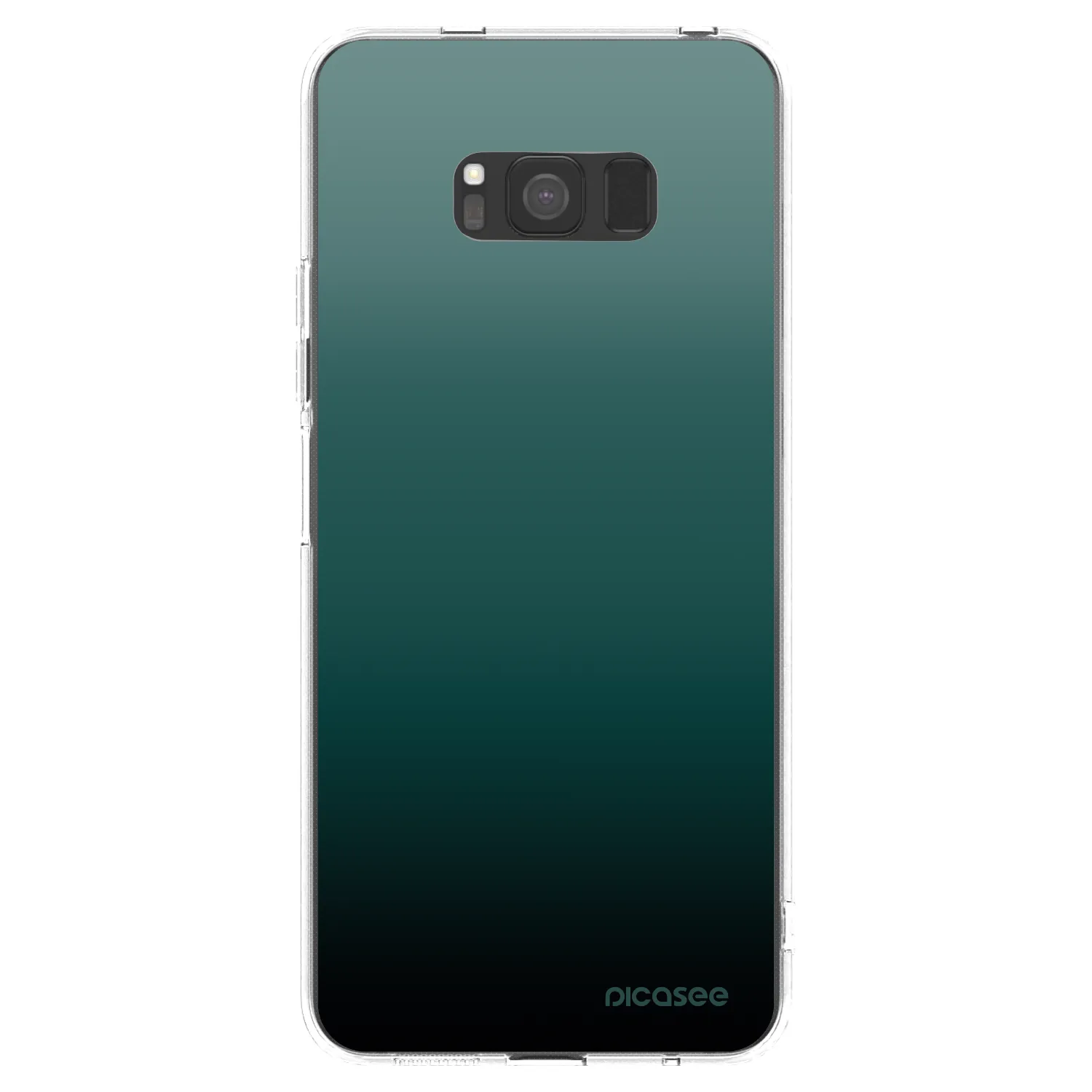 Picasee átlátszó szilikon tok az alábbi mobiltelefonokra Samsung Galaxy S8 G950F - Verdant Fade