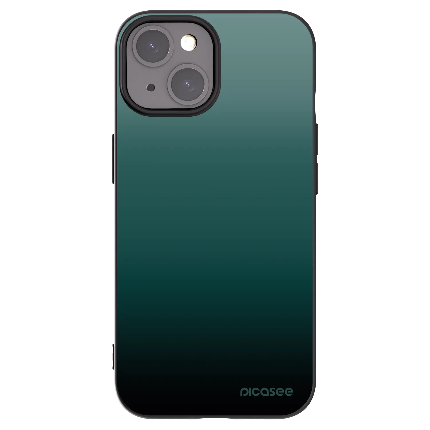 Picasee fekete szilikon tok az alábbi mobiltelefonokra Apple iPhone 15 - Verdant Fade