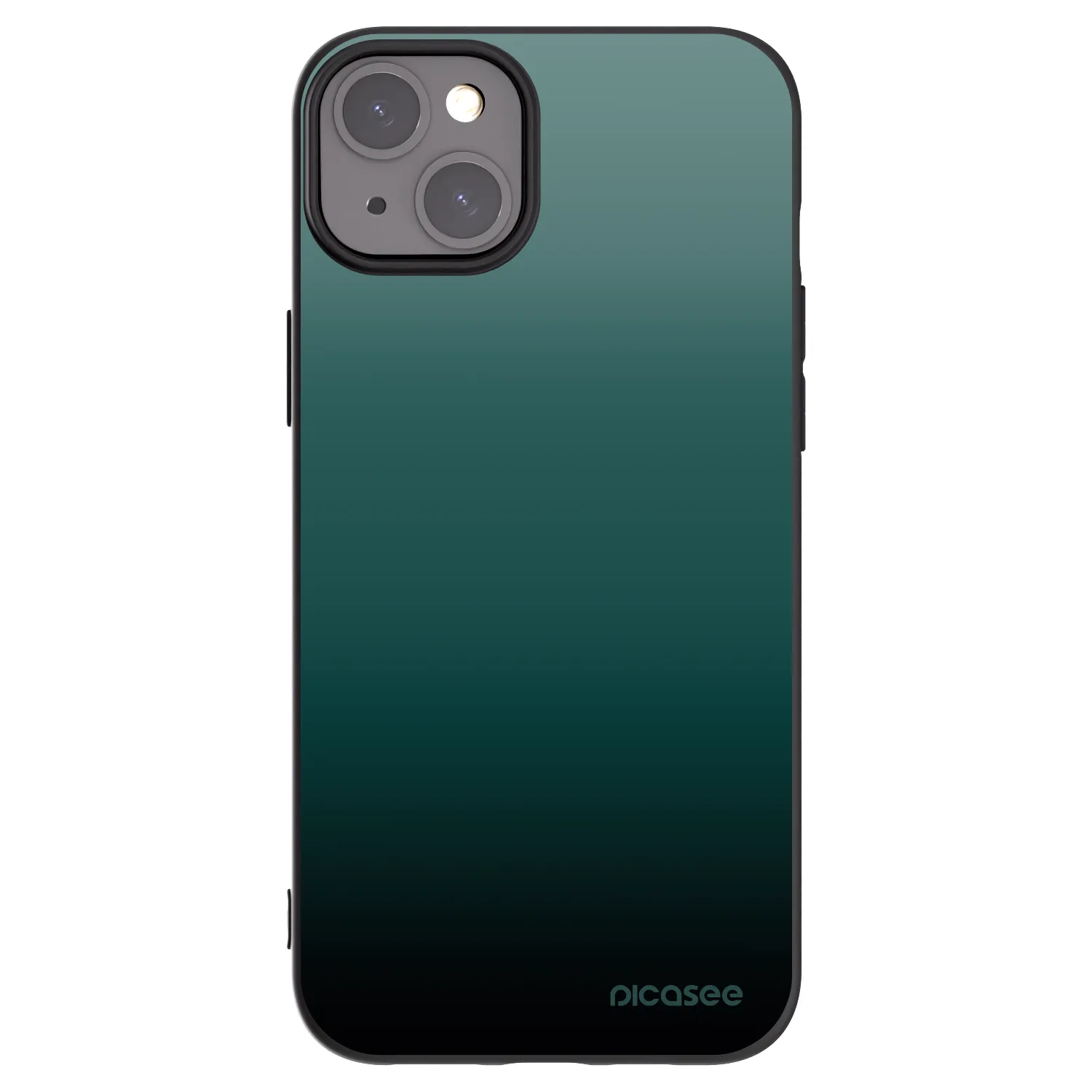Picasee fekete szilikon tok az alábbi mobiltelefonokra Apple iPhone 15 Plus - Verdant Fade