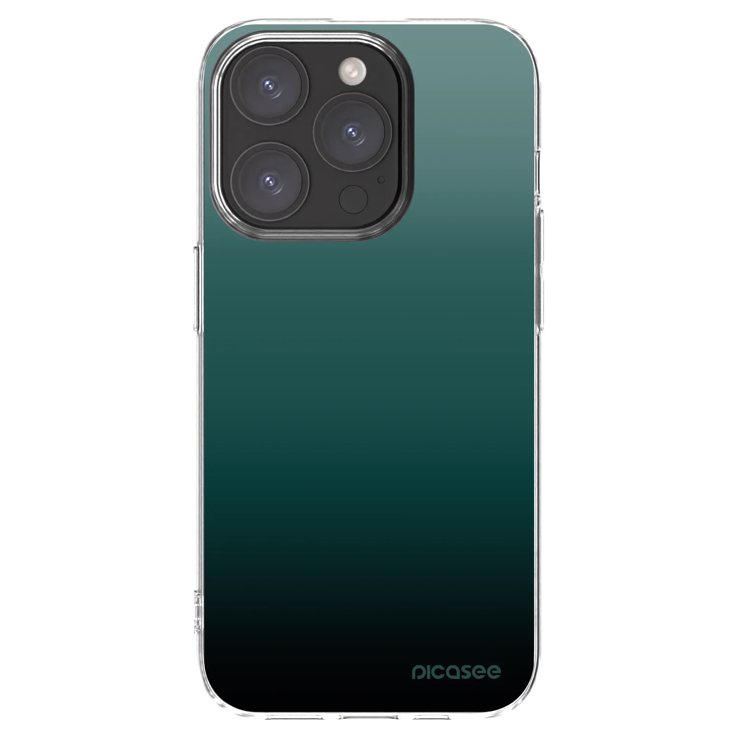 Picasee átlátszó szilikon tok az alábbi mobiltelefonokra Apple iPhone 15 Pro - Verdant Fade