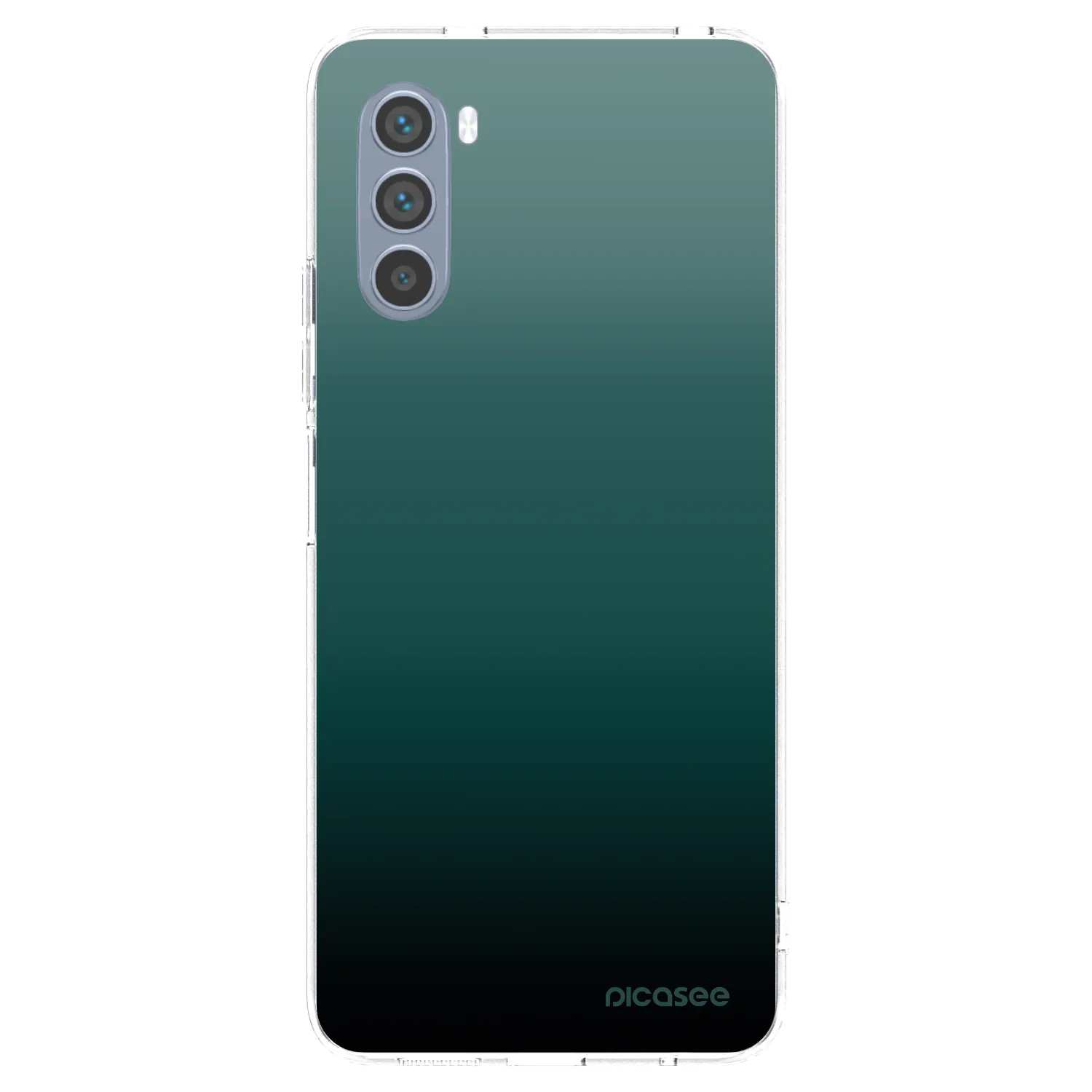 Picasee átlátszó szilikon tok az alábbi mobiltelefonokra Motorola Moto G62 - Verdant Fade