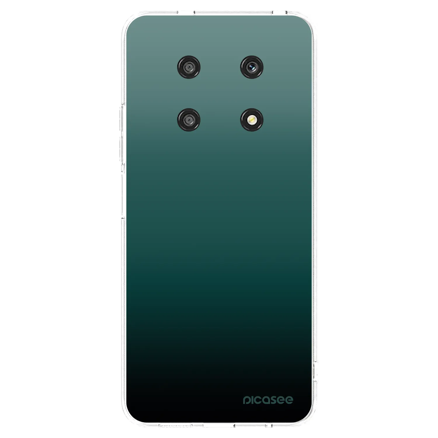 Picasee átlátszó szilikon tok az alábbi mobiltelefonokra Honor Magic4 Lite 5G - Verdant Fade