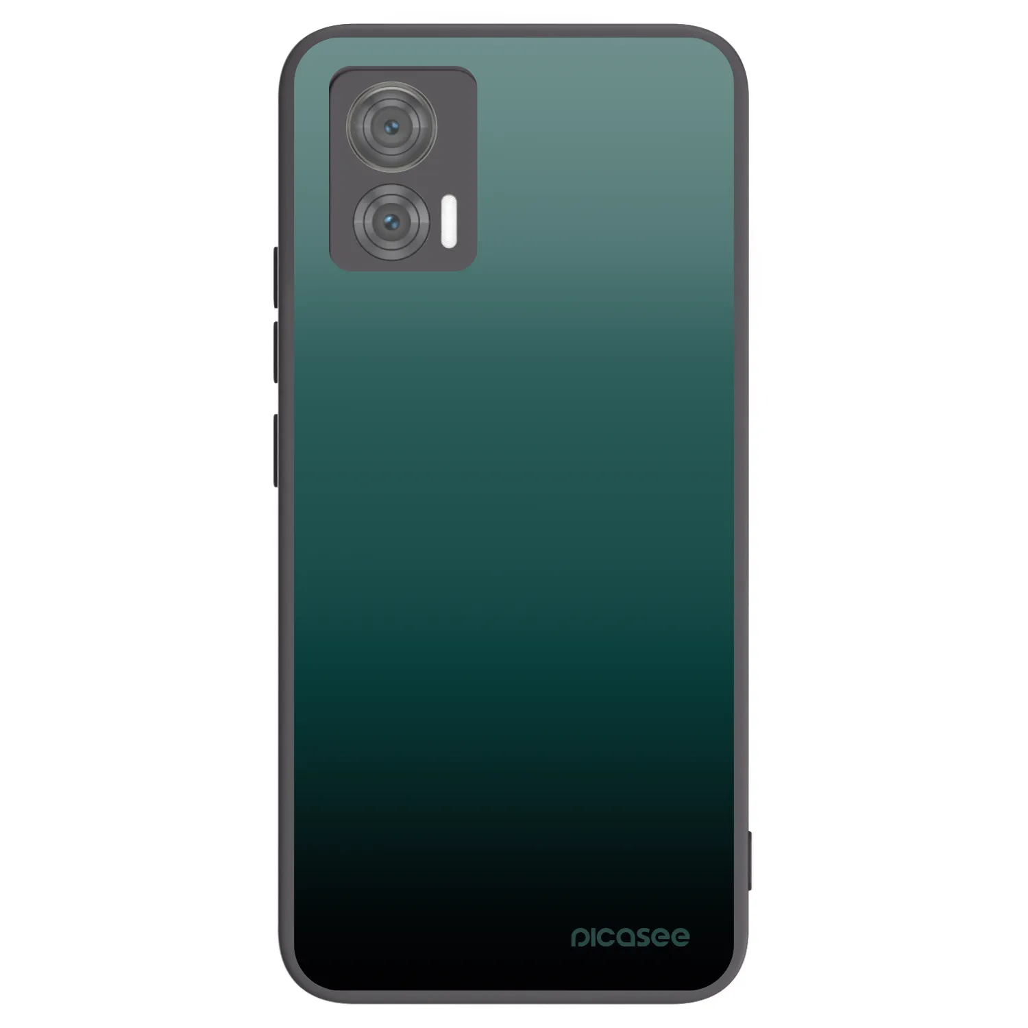 Picasee fekete szilikon tok az alábbi mobiltelefonokra Motorola Edge 30 Neo - Verdant Fade