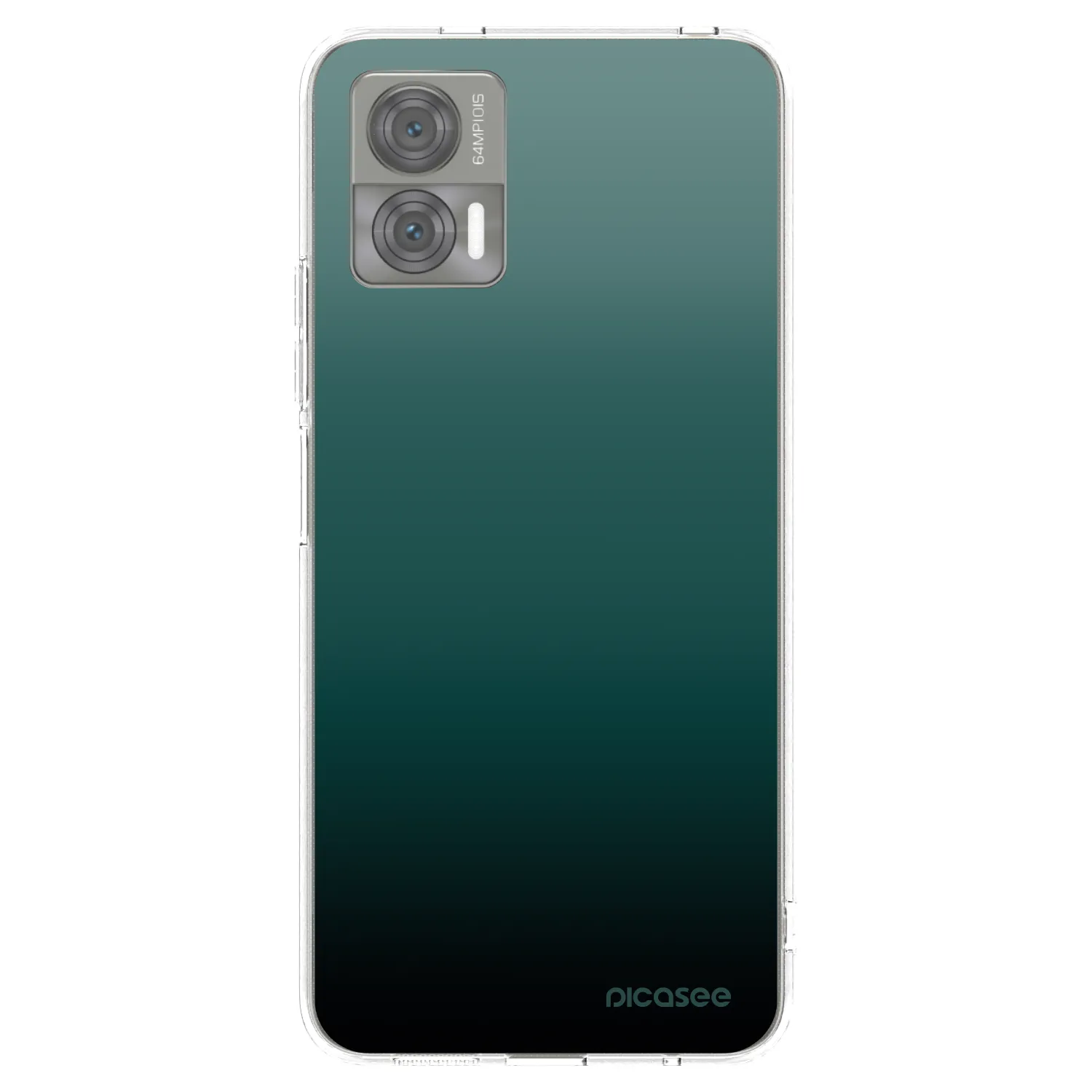 Picasee átlátszó szilikon tok az alábbi mobiltelefonokra Motorola Edge 30 Neo - Verdant Fade