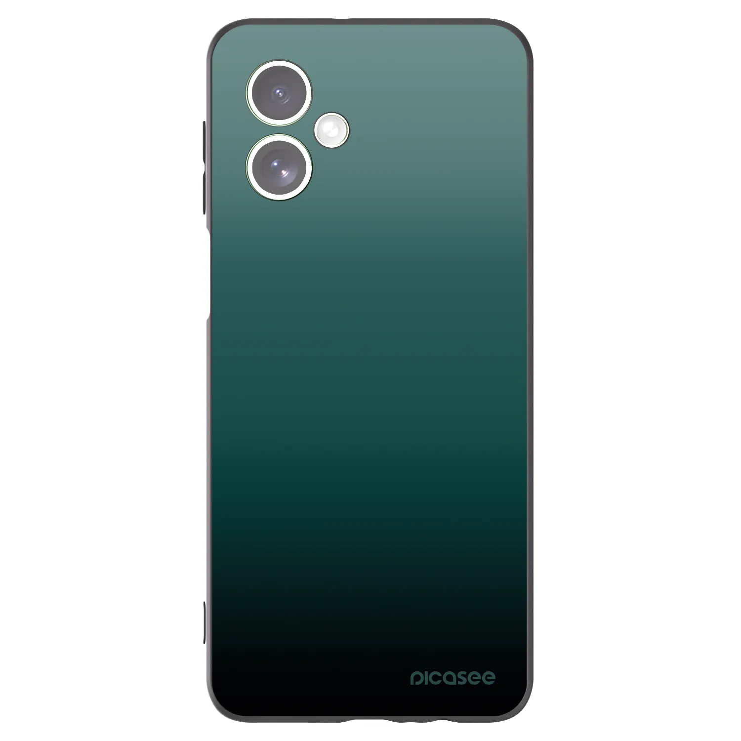 Picasee fekete szilikon tok az alábbi mobiltelefonokra Motorola Moto G54 5G - Verdant Fade