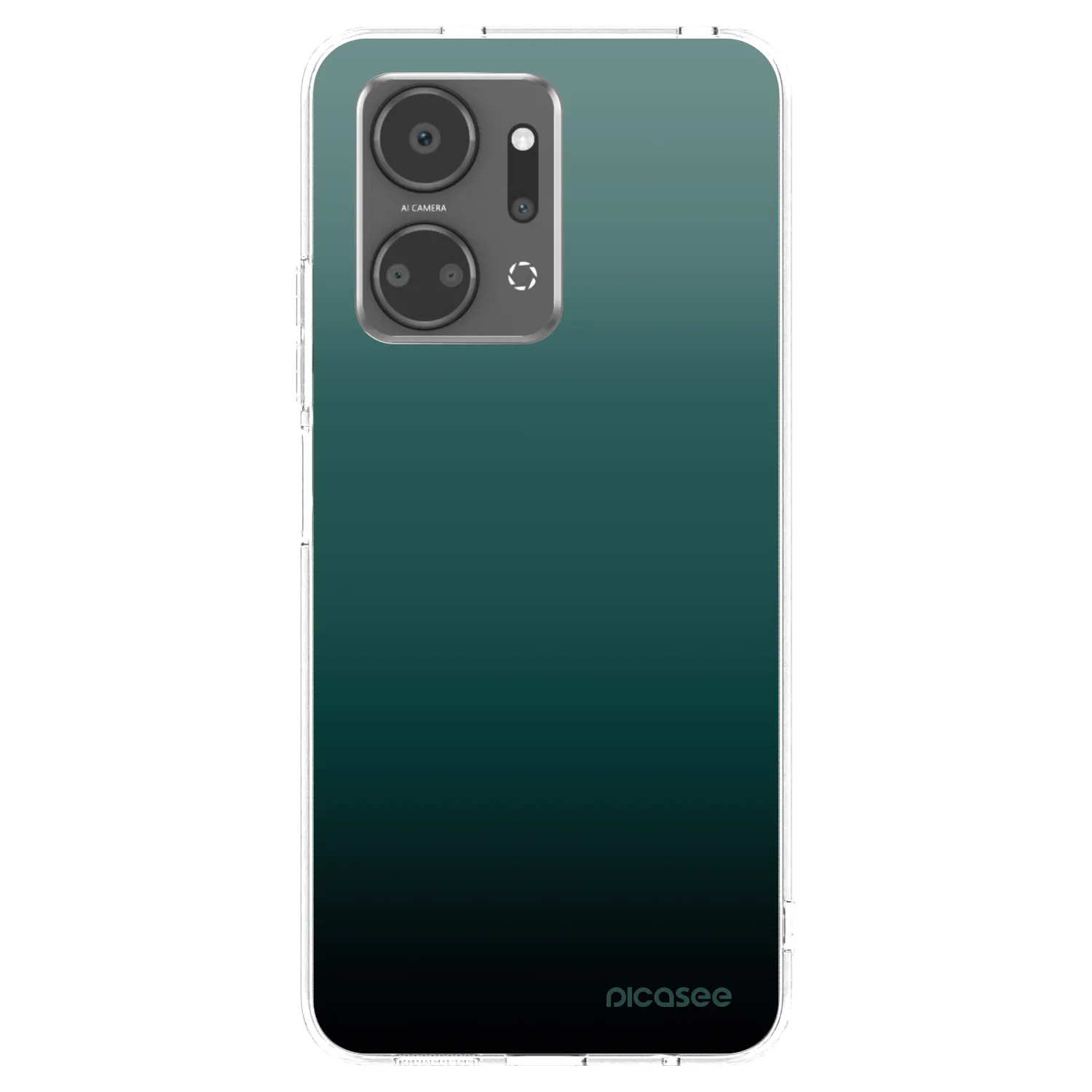 Picasee átlátszó szilikon tok az alábbi mobiltelefonokra Honor X7a - Verdant Fade