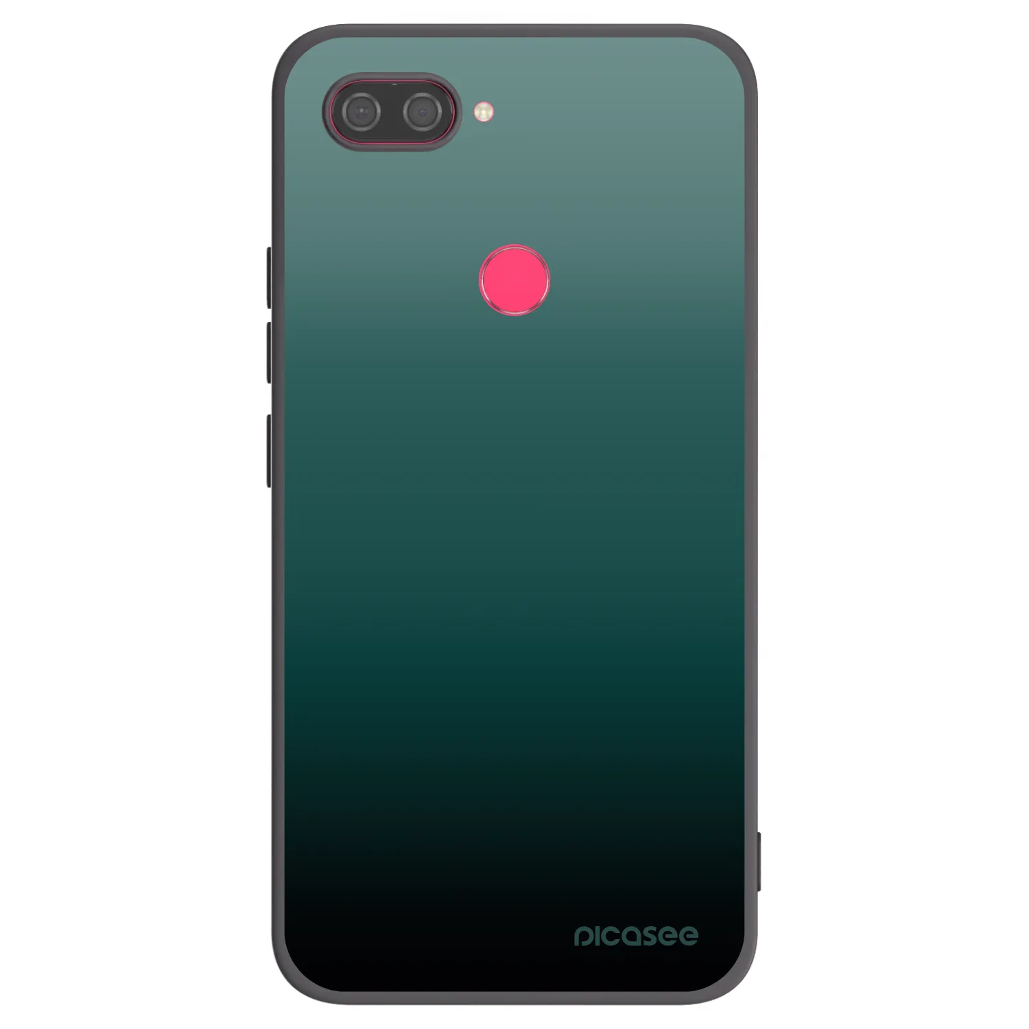 Picasee fekete szilikon tok az alábbi mobiltelefonokra Xiaomi Mi 8 Lite - Verdant Fade