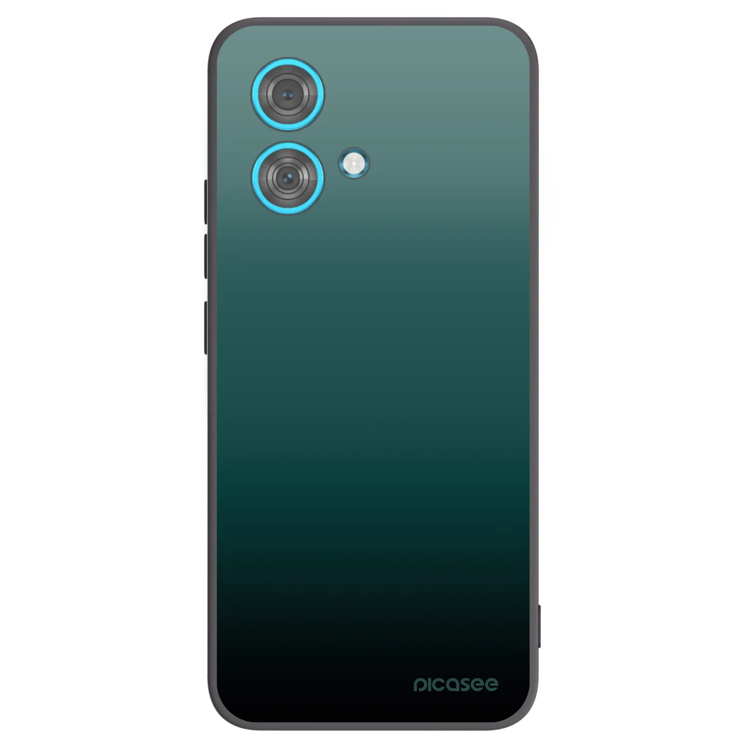 Picasee fekete szilikon tok az alábbi mobiltelefonokra Motorola Edge 40 Neo - Verdant Fade