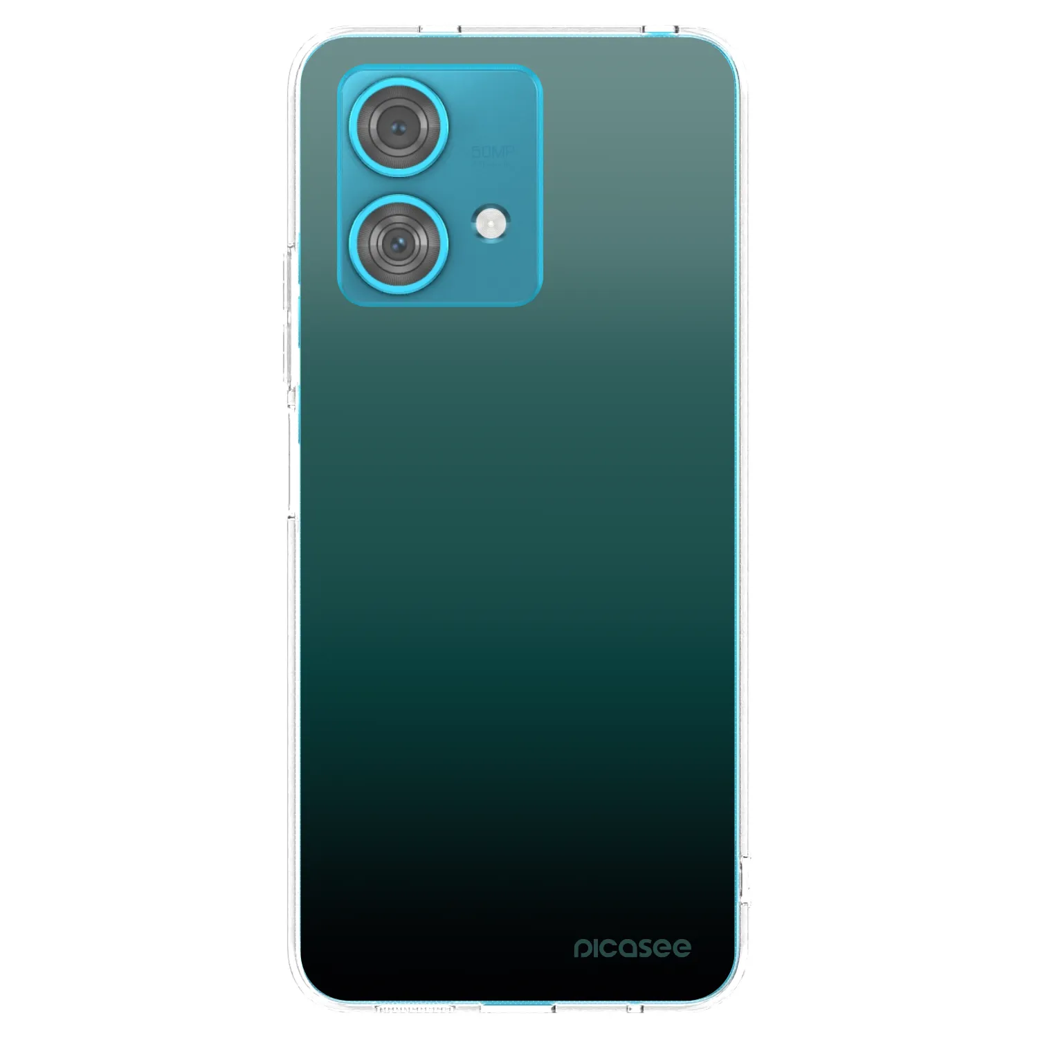 Picasee átlátszó szilikon tok az alábbi mobiltelefonokra Motorola Edge 40 Neo - Verdant Fade