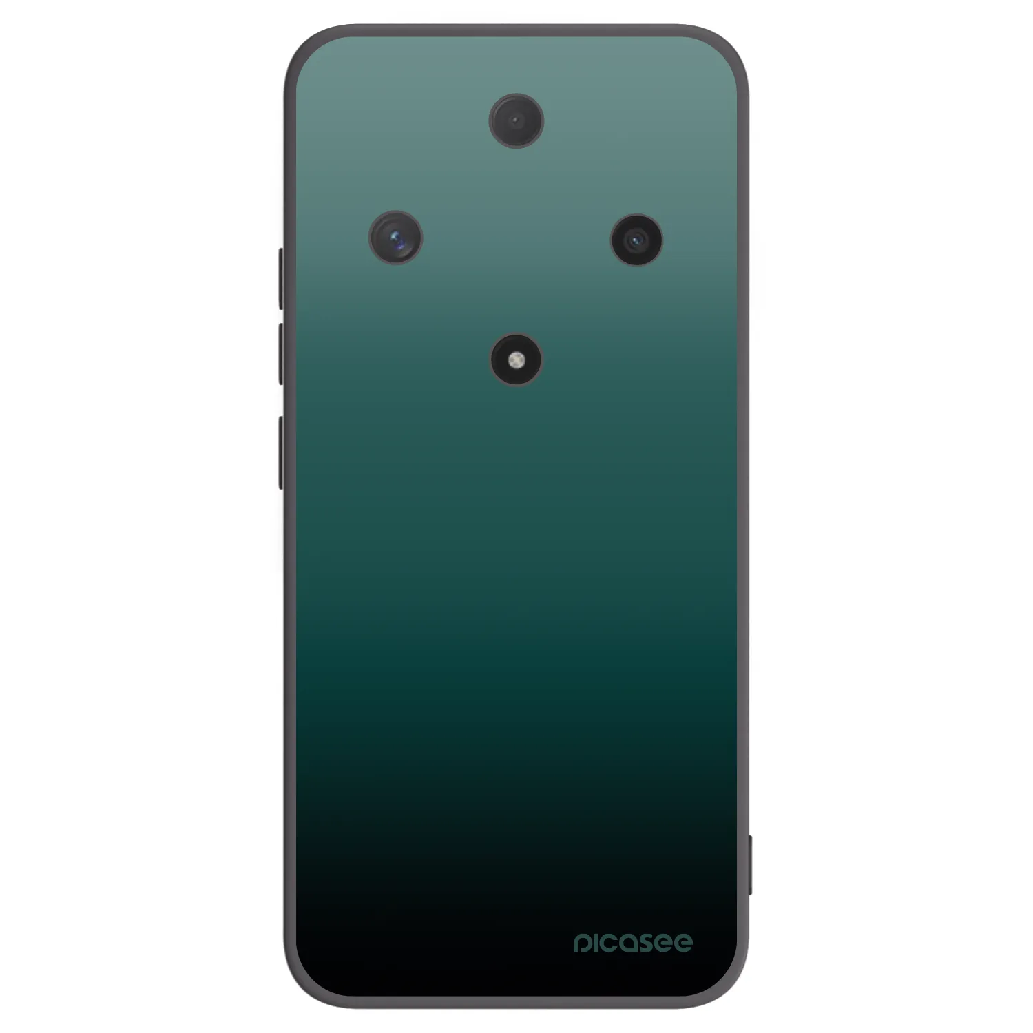 Picasee fekete szilikon tok az alábbi mobiltelefonokra Honor Magic6 Lite 5G - Verdant Fade