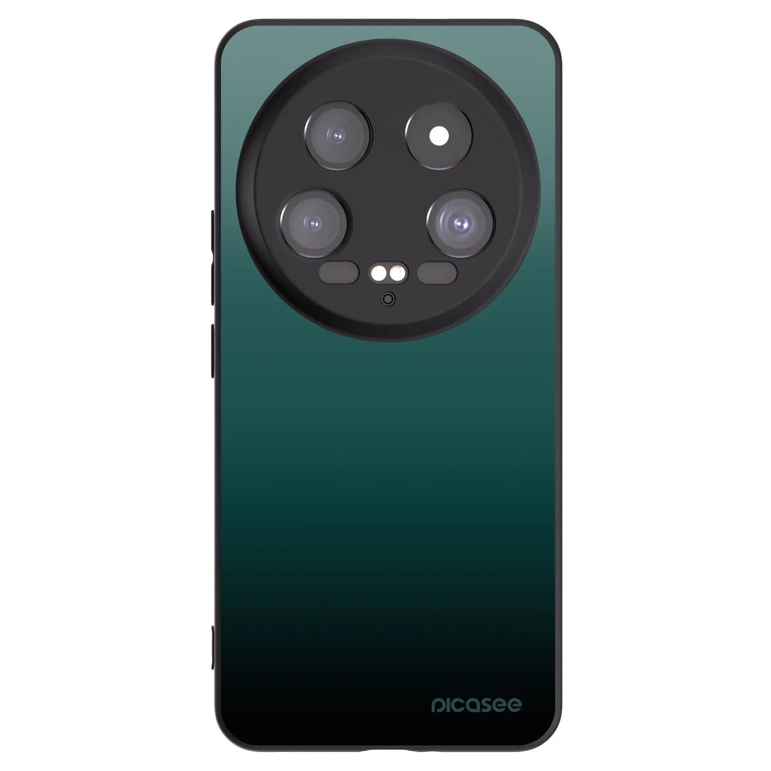 Picasee fekete szilikon tok az alábbi mobiltelefonokra Xiaomi 14 Ultra - Verdant Fade