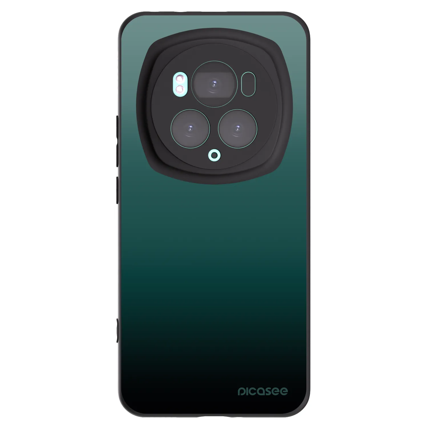 Picasee fekete szilikon tok az alábbi mobiltelefonokra Honor Magic6 Pro - Verdant Fade