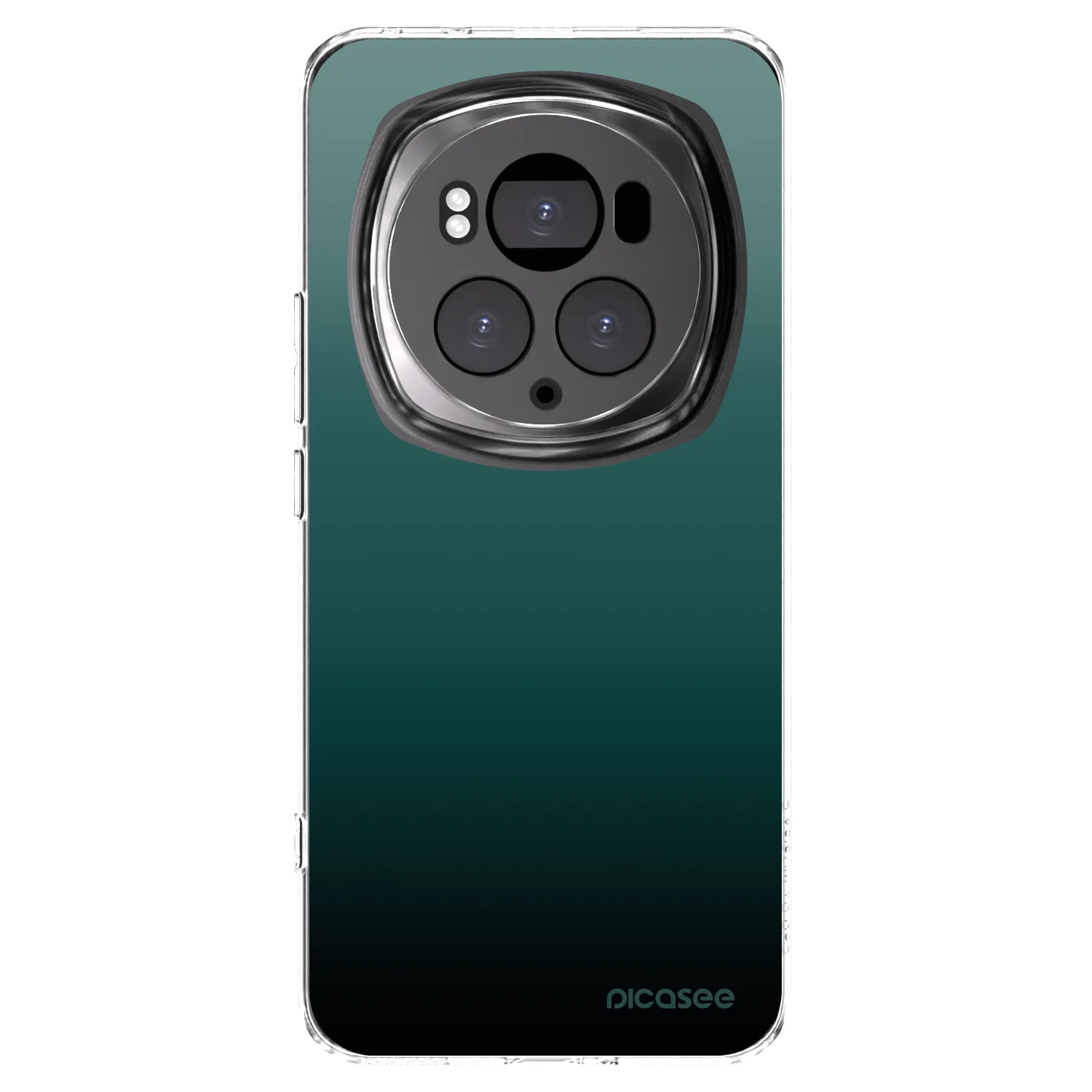 Picasee átlátszó szilikon tok az alábbi mobiltelefonokra Honor Magic6 Pro - Verdant Fade