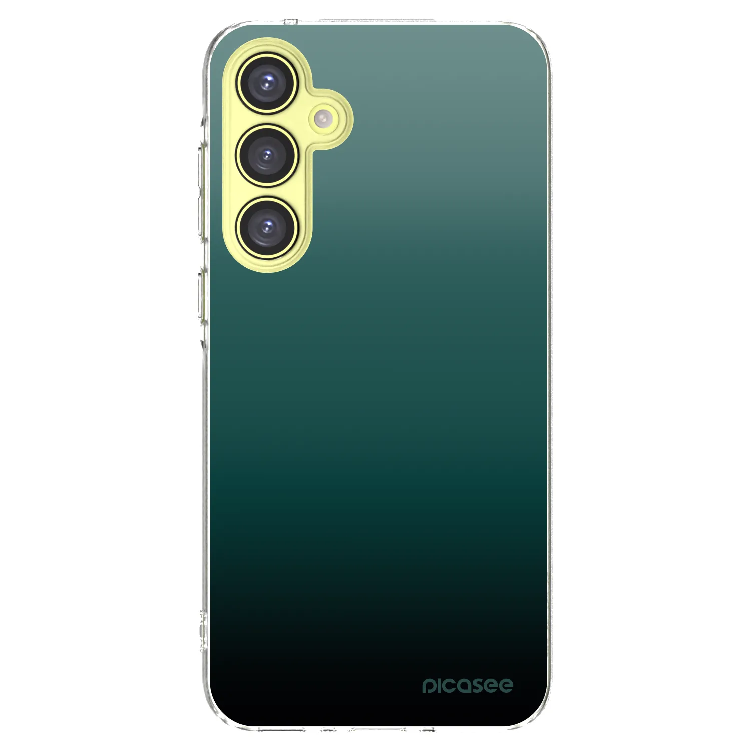 Picasee átlátszó szilikon tok az alábbi mobiltelefonokra Samsung Galaxy A35 5G A356B - Verdant Fade