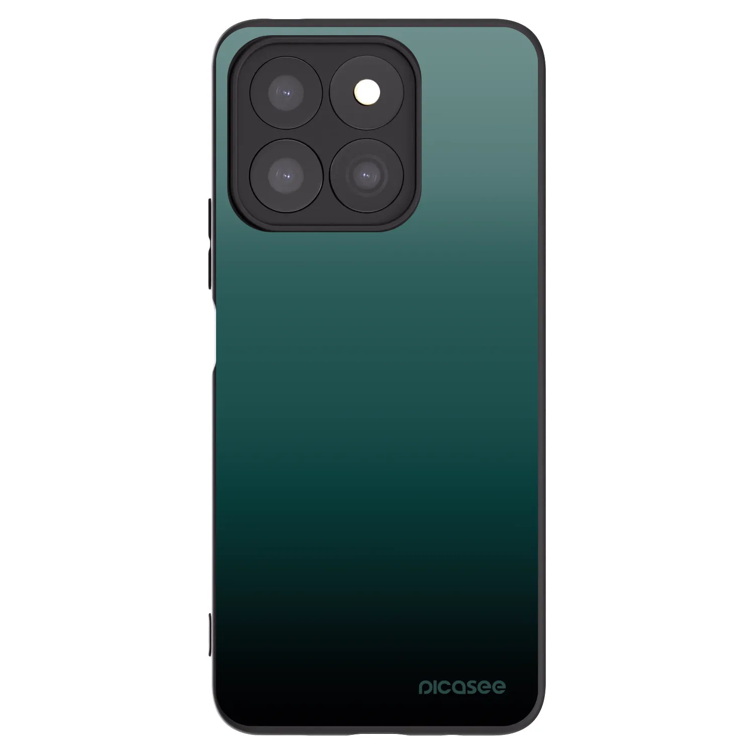 Picasee fekete szilikon tok az alábbi mobiltelefonokra Honor X8b - Verdant Fade