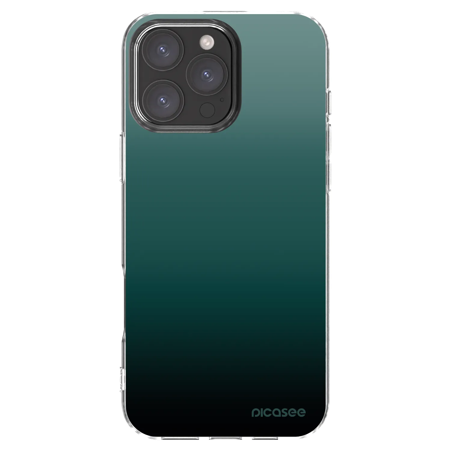 Picasee átlátszó szilikon tok az alábbi mobiltelefonokra Apple iPhone 16 Pro Max - Verdant Fade