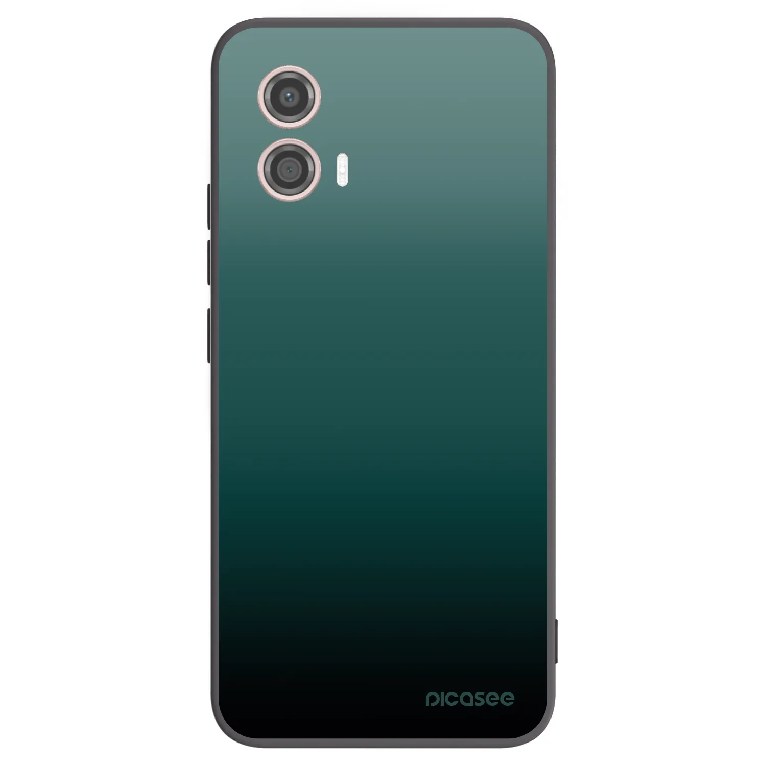 Picasee fekete szilikon tok az alábbi mobiltelefonokra Motorola Moto G53 5G - Verdant Fade