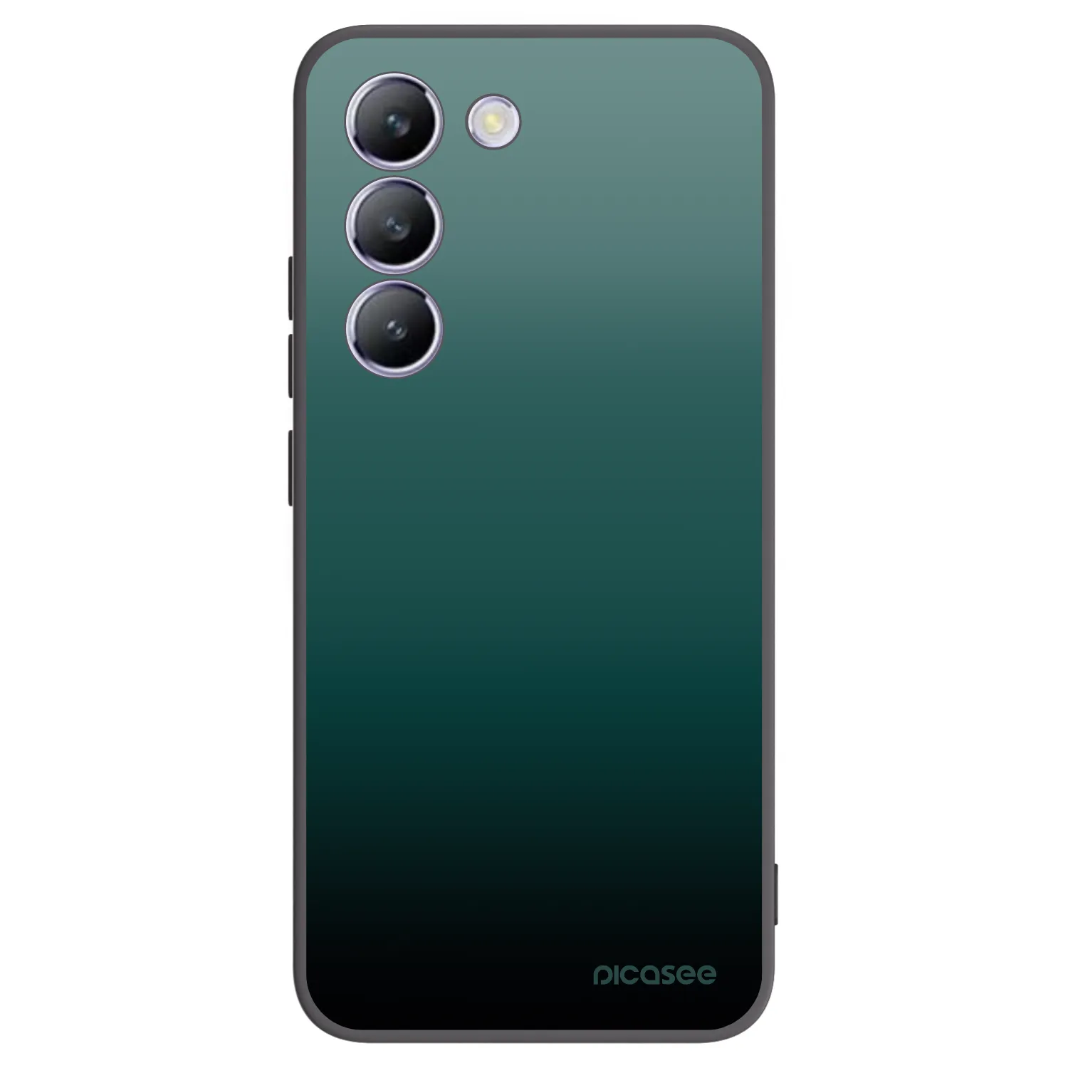 Picasee fekete szilikon tok az alábbi mobiltelefonokra Vivo V40 SE 5G - Verdant Fade