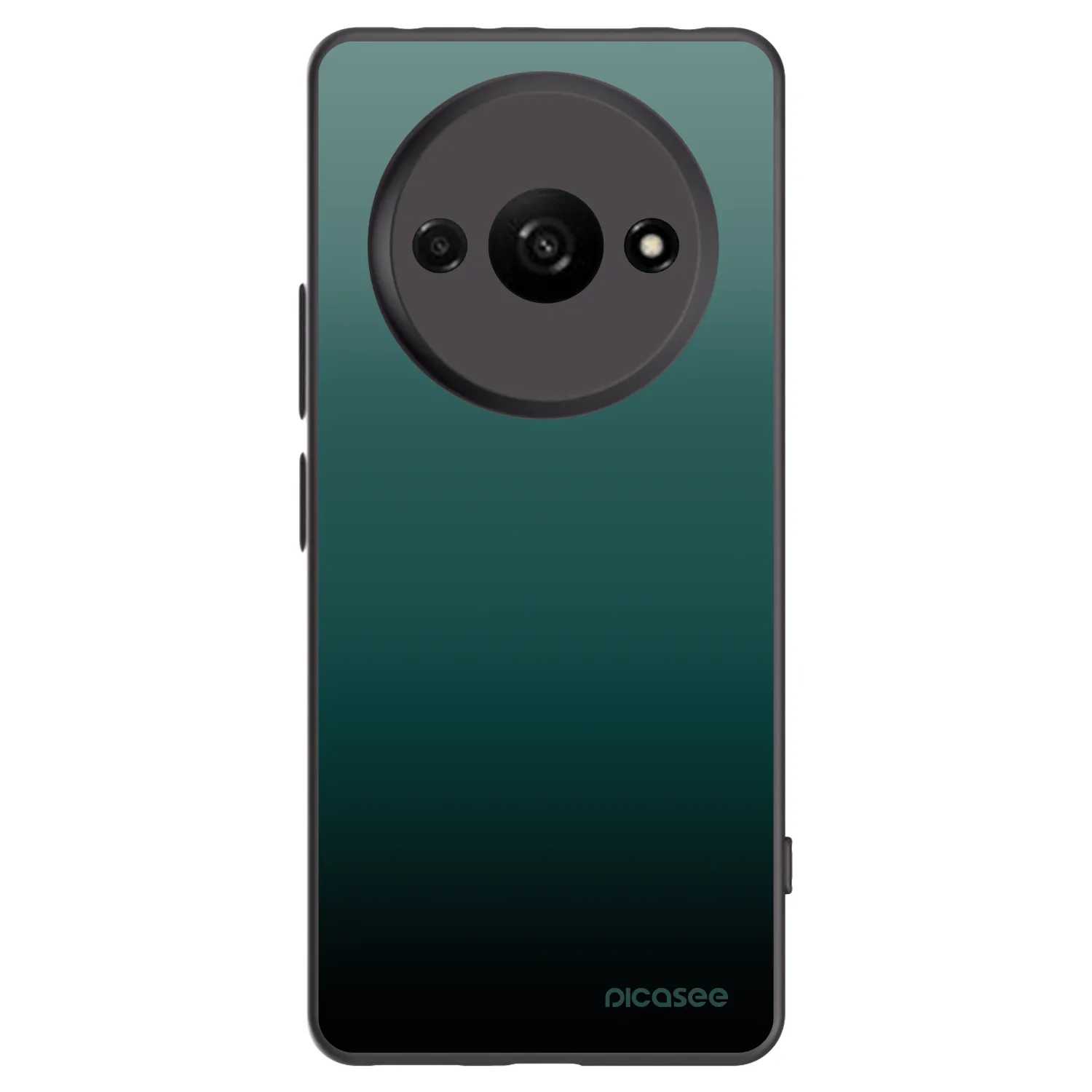 Picasee fekete szilikon tok az alábbi mobiltelefonokra Xiaomi Redmi A3 - Verdant Fade