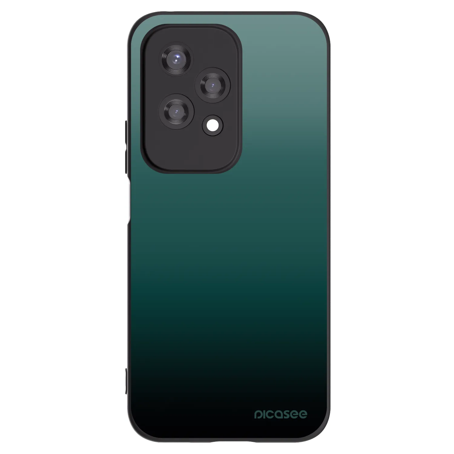 Picasee fekete szilikon tok az alábbi mobiltelefonokra Honor 200 Lite - Verdant Fade