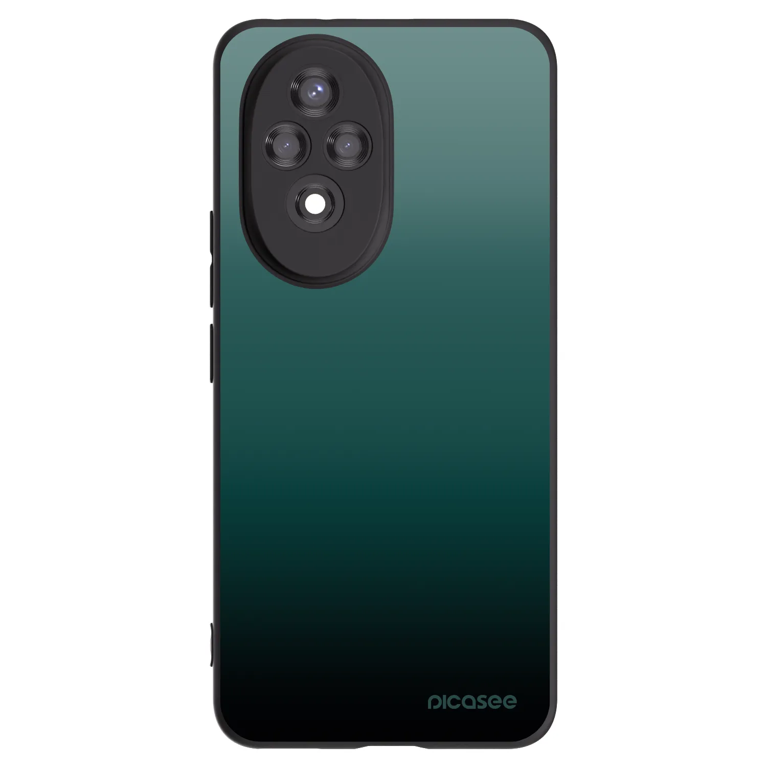 Picasee fekete szilikon tok az alábbi mobiltelefonokra Honor 200 Pro 5G - Verdant Fade