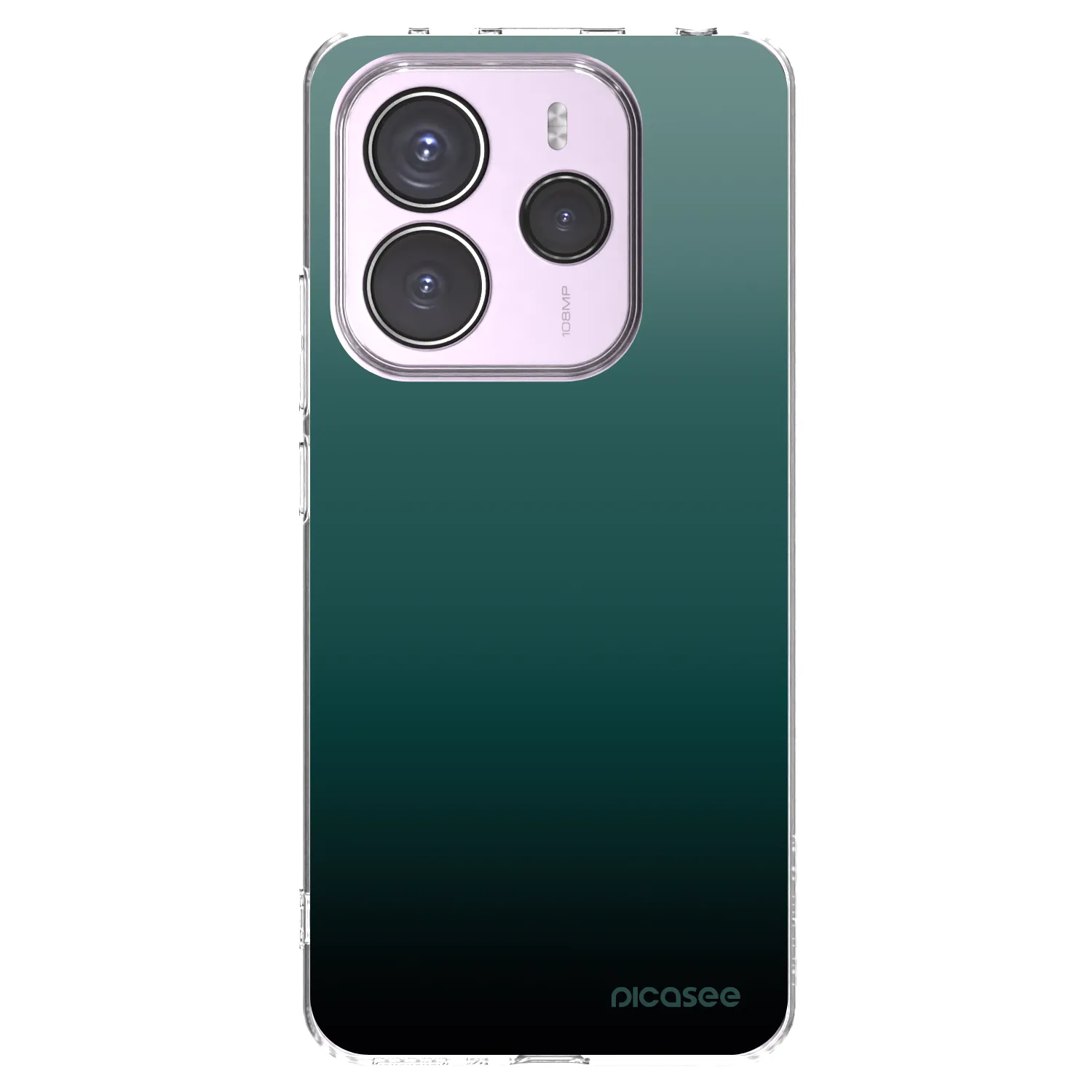 Picasee átlátszó szilikon tok az alábbi mobiltelefonokra Xiaomi Redmi Note 14 5G - Verdant Fade
