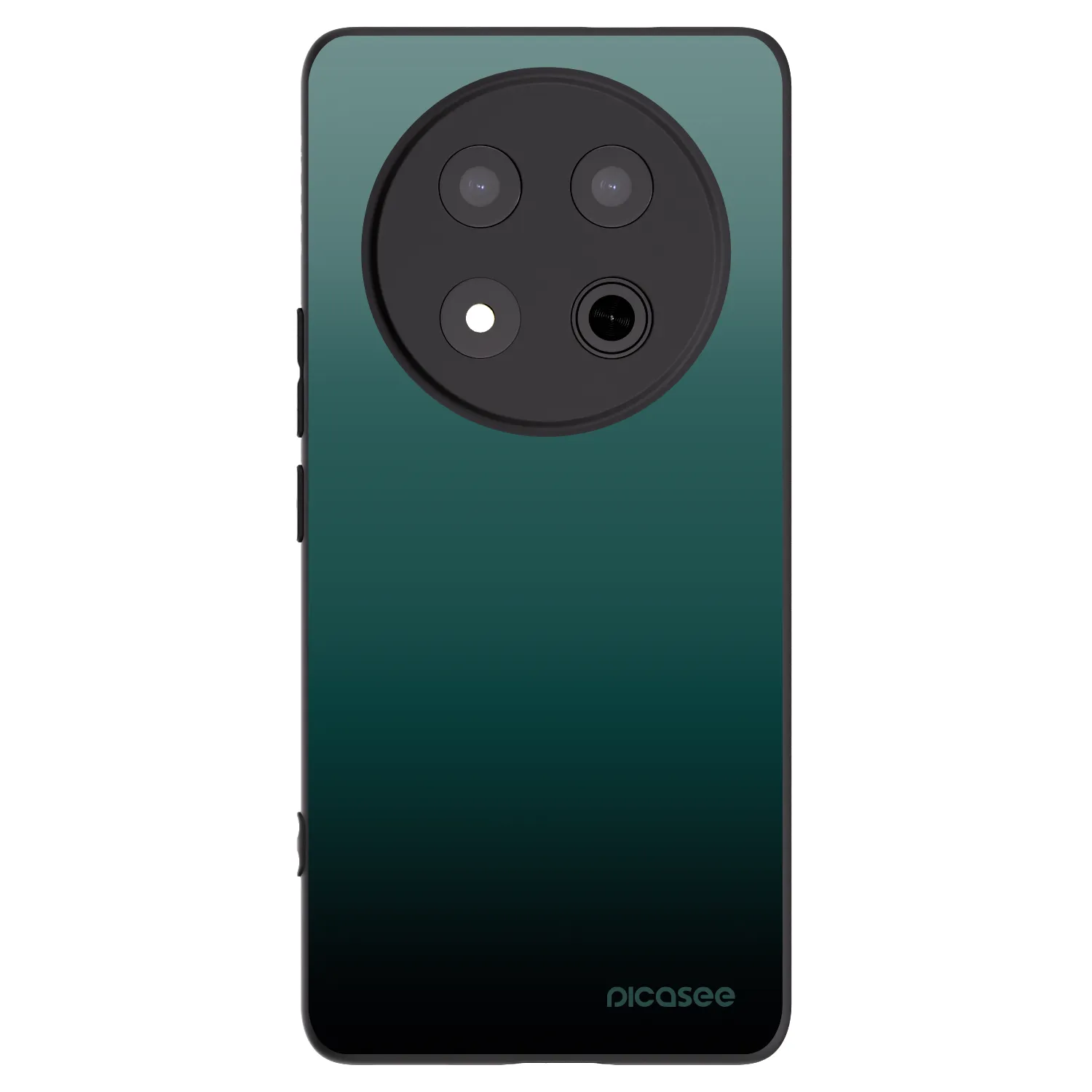 Picasee fekete szilikon tok az alábbi mobiltelefonokra Honor Magic7 Lite 5G - Verdant Fade