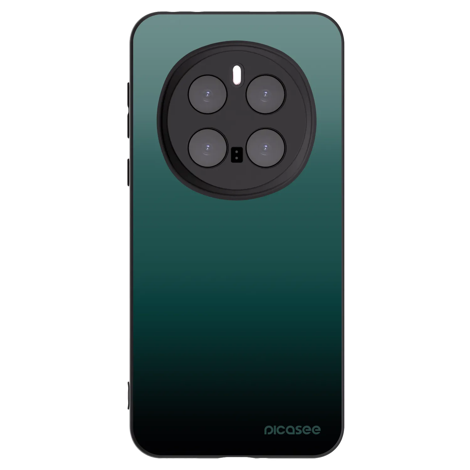 Picasee fekete szilikon tok az alábbi mobiltelefonokra Honor Magic7 Pro 5G - Verdant Fade