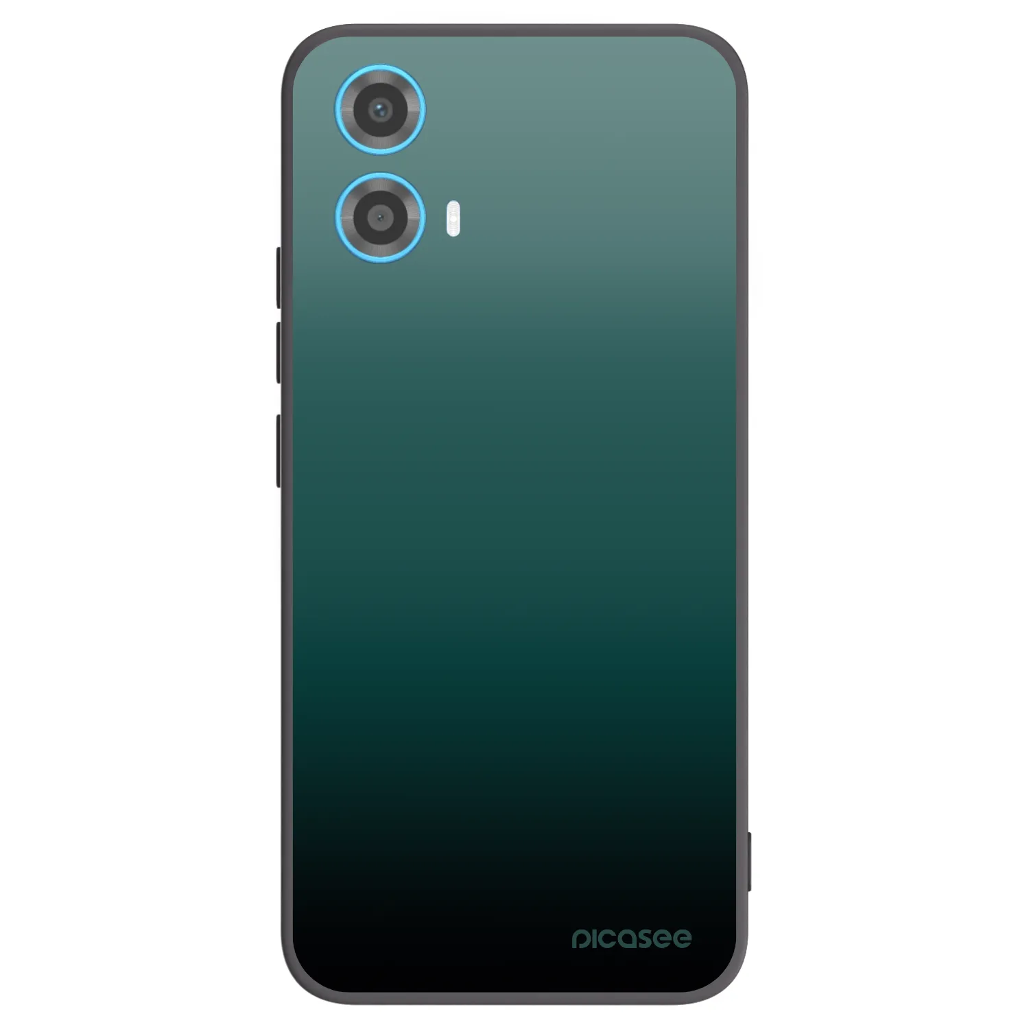 Picasee fekete szilikon tok az alábbi mobiltelefonokra Motorola Moto G34 5G - Verdant Fade