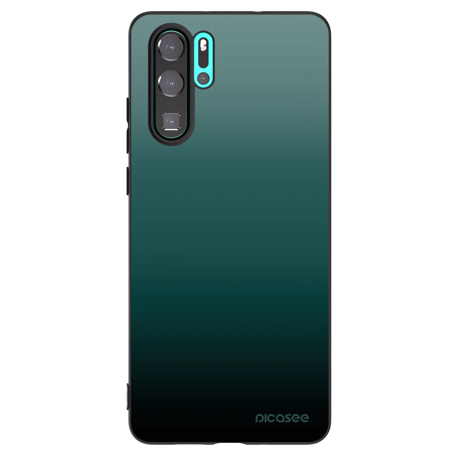 Picasee fekete szilikon tok az alábbi mobiltelefonokra Huawei P30 Pro - Verdant Fade
