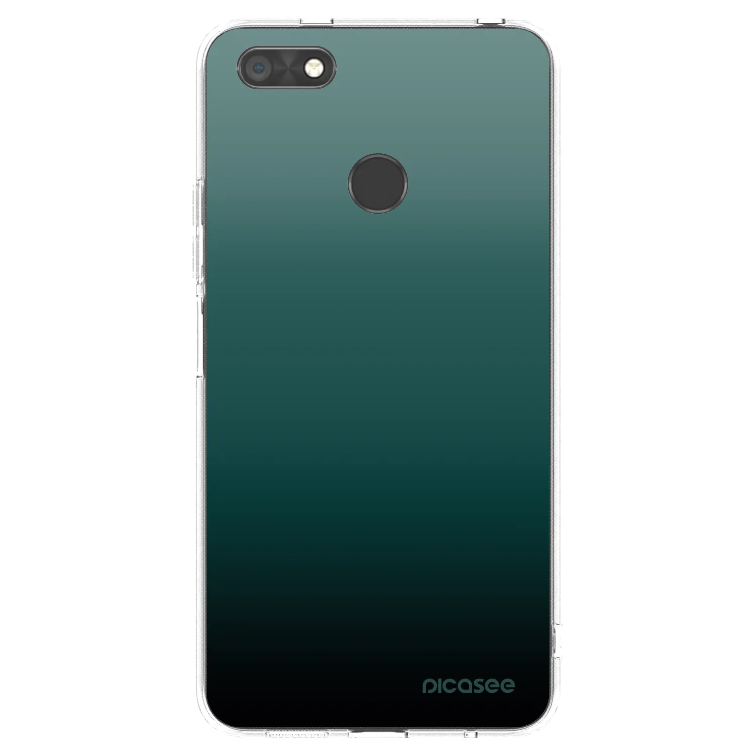 Picasee átlátszó szilikon tok az alábbi mobiltelefonokra Huawei P9 Lite Mini - Verdant Fade