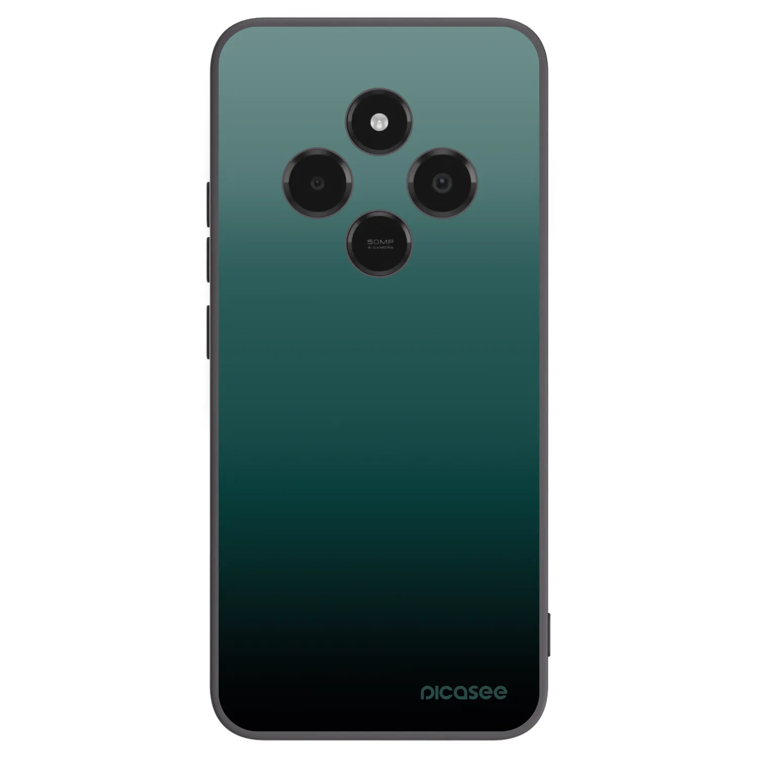 Picasee fekete szilikon tok az alábbi mobiltelefonokra Xiaomi Poco C75 - Verdant Fade