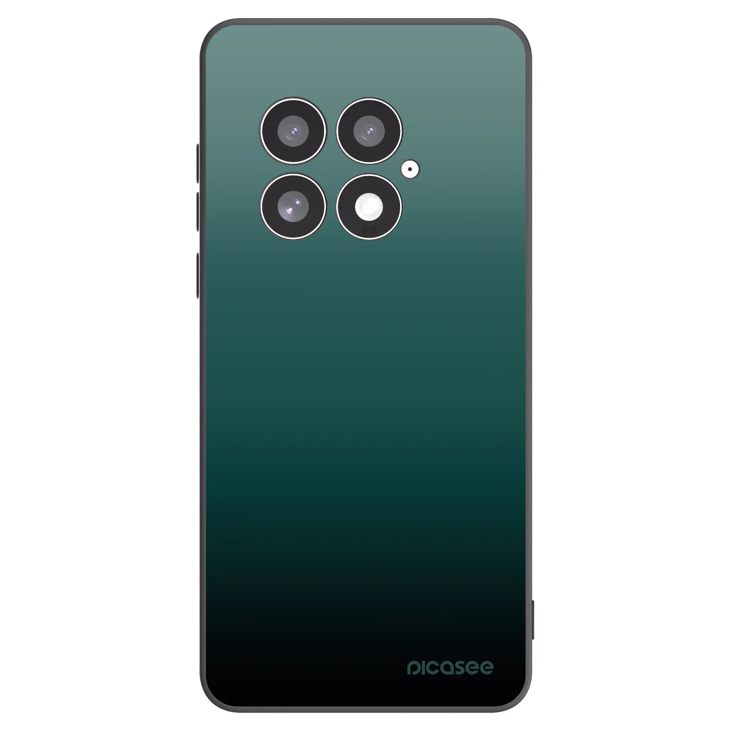Picasee fekete szilikon tok az alábbi mobiltelefonokra OnePlus 13 5G - Verdant Fade
