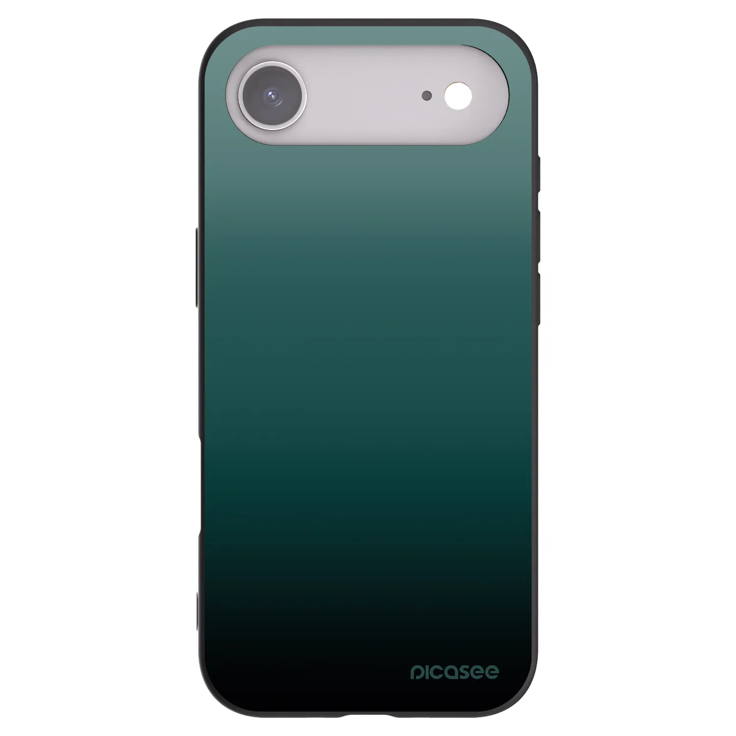 Picasee fekete szilikon tok az alábbi mobiltelefonokra Apple iPhone Air - Verdant Fade
