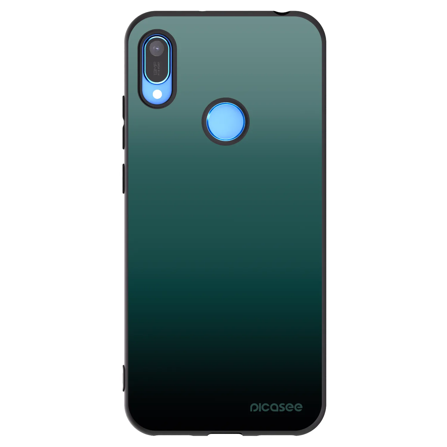 Picasee fekete szilikon tok az alábbi mobiltelefonokra Huawei Y6 2019 - Verdant Fade