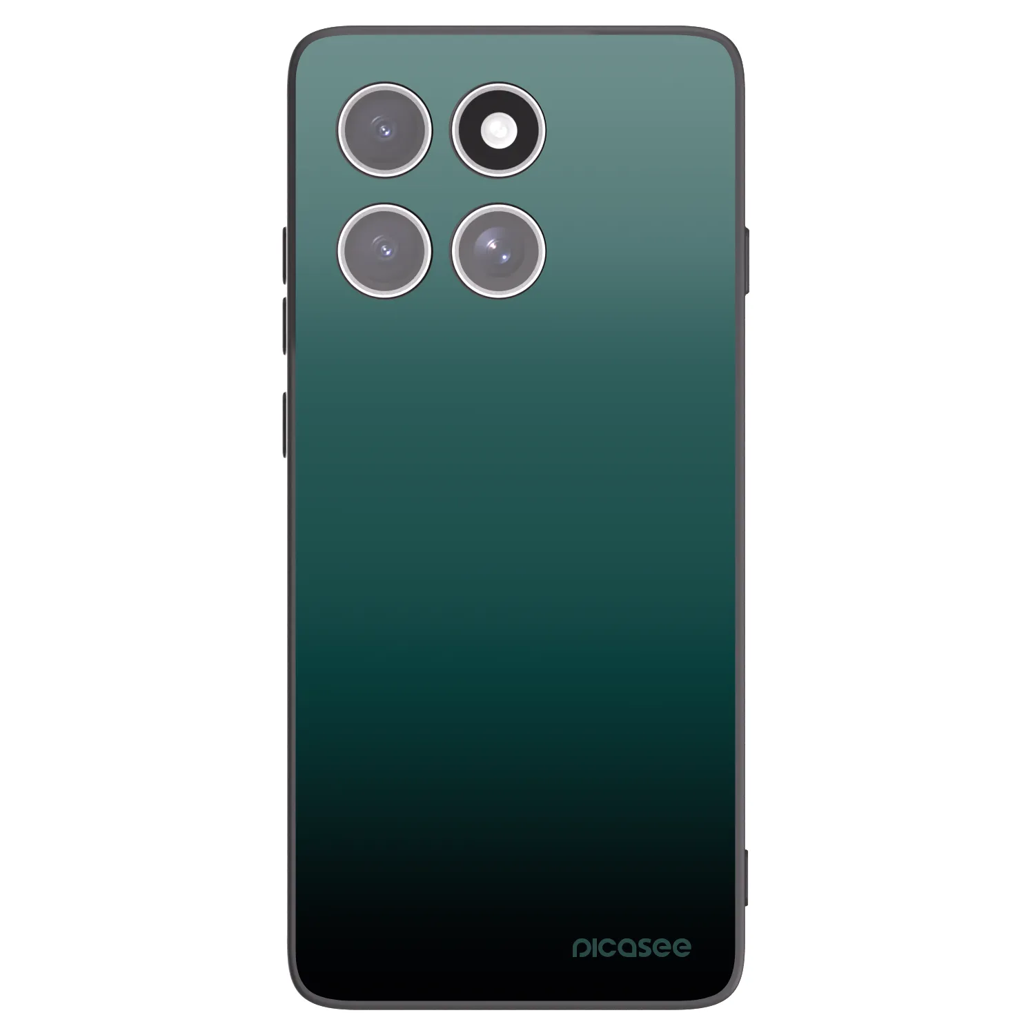 Picasee fekete szilikon tok az alábbi mobiltelefonokra Motorola Edge 60 Pro - Verdant Fade