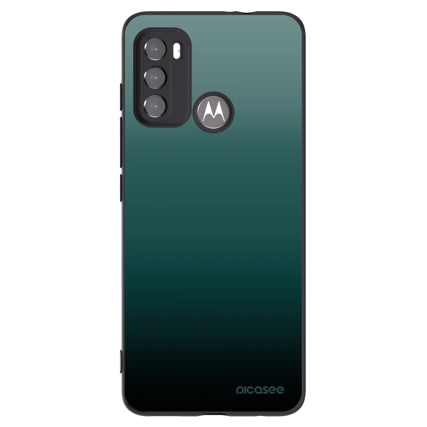 Picasee fekete szilikon tok az alábbi mobiltelefonokra Motorola Edge 60 5G - Verdant Fade