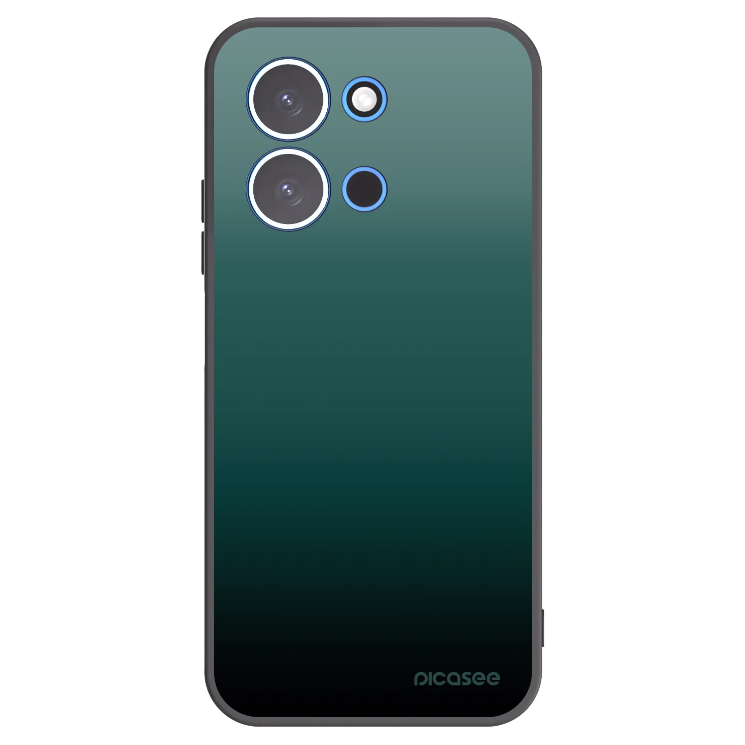 Picasee fekete szilikon tok az alábbi mobiltelefonokra Xiaomi Redmi 15C 4G - Verdant Fade