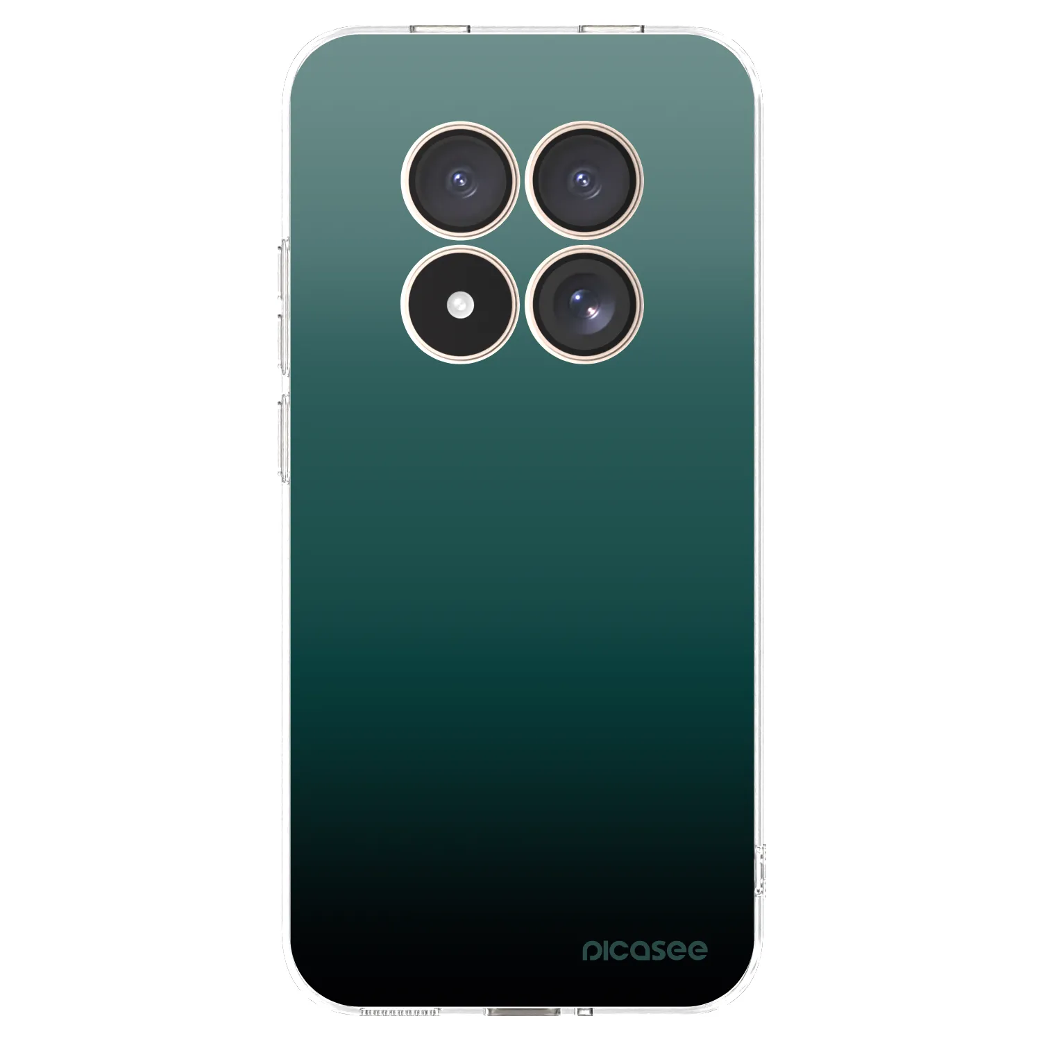 Picasee átlátszó szilikon tok az alábbi mobiltelefonokra Xiaomi Redmi Note 15 Pro 4G - Verdant Fade